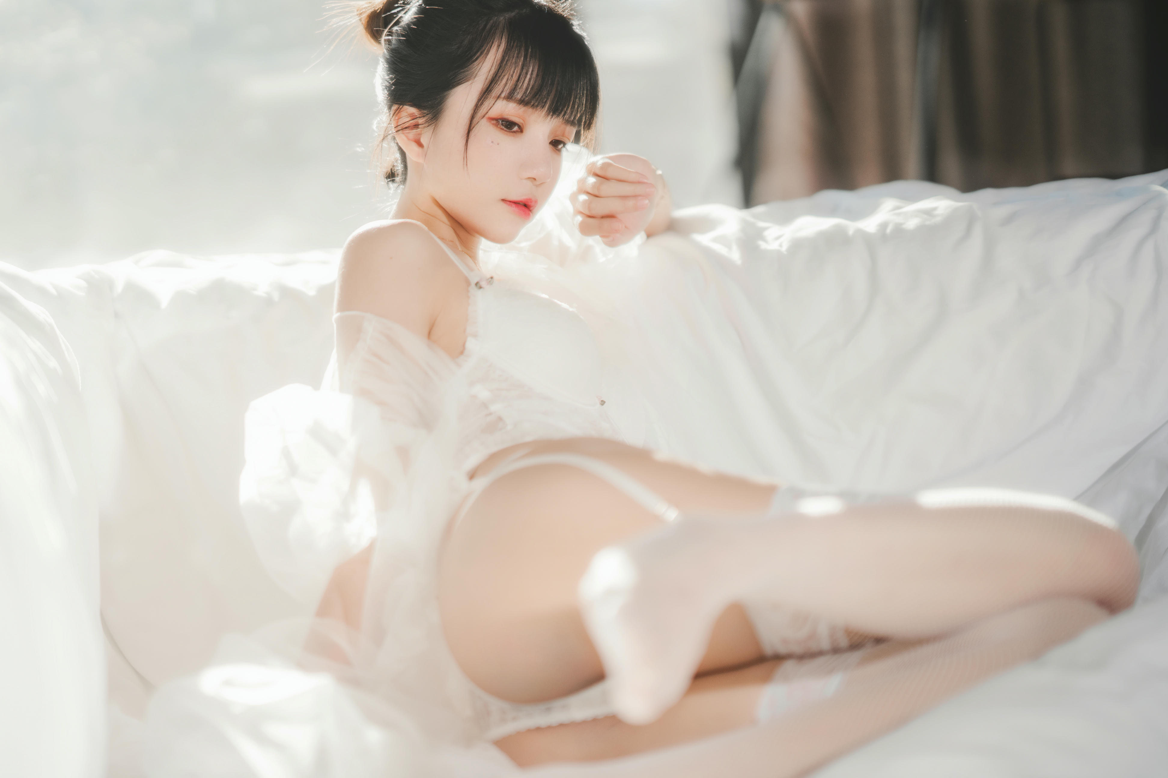 桜桃喵 NO.096 白纱糖01 [40P-601MB]_第1集