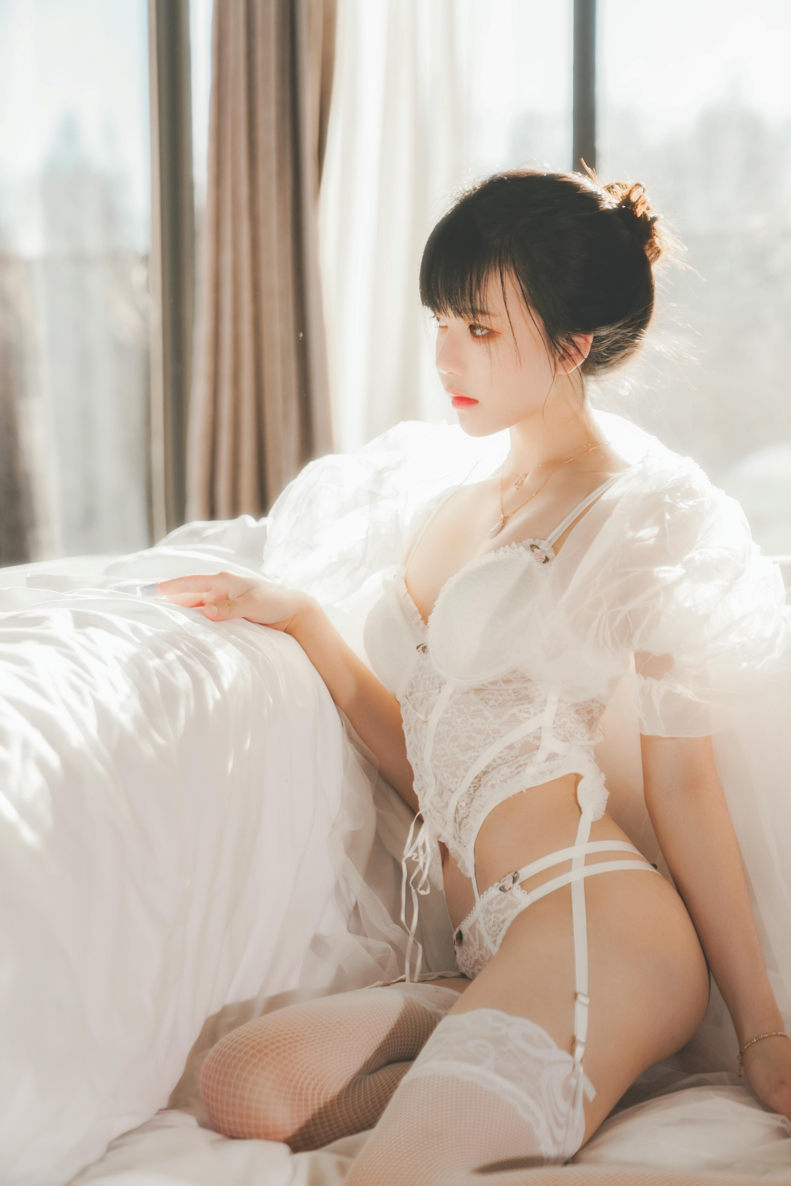 桜桃喵 NO.097 白纱糖02 [35P-582MB]_第1集