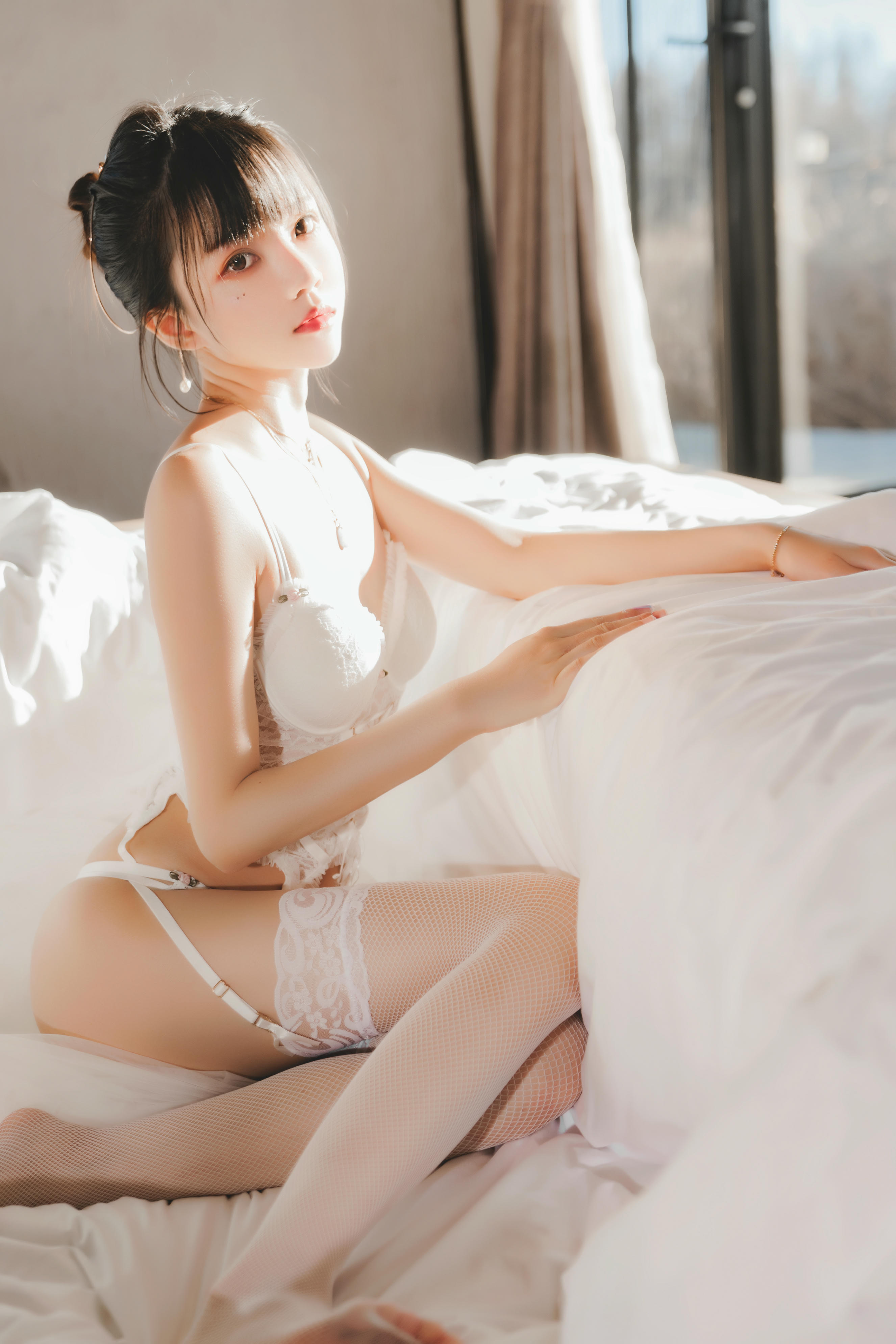桜桃喵 NO.097 白纱糖02 [35P-582MB]_第1集