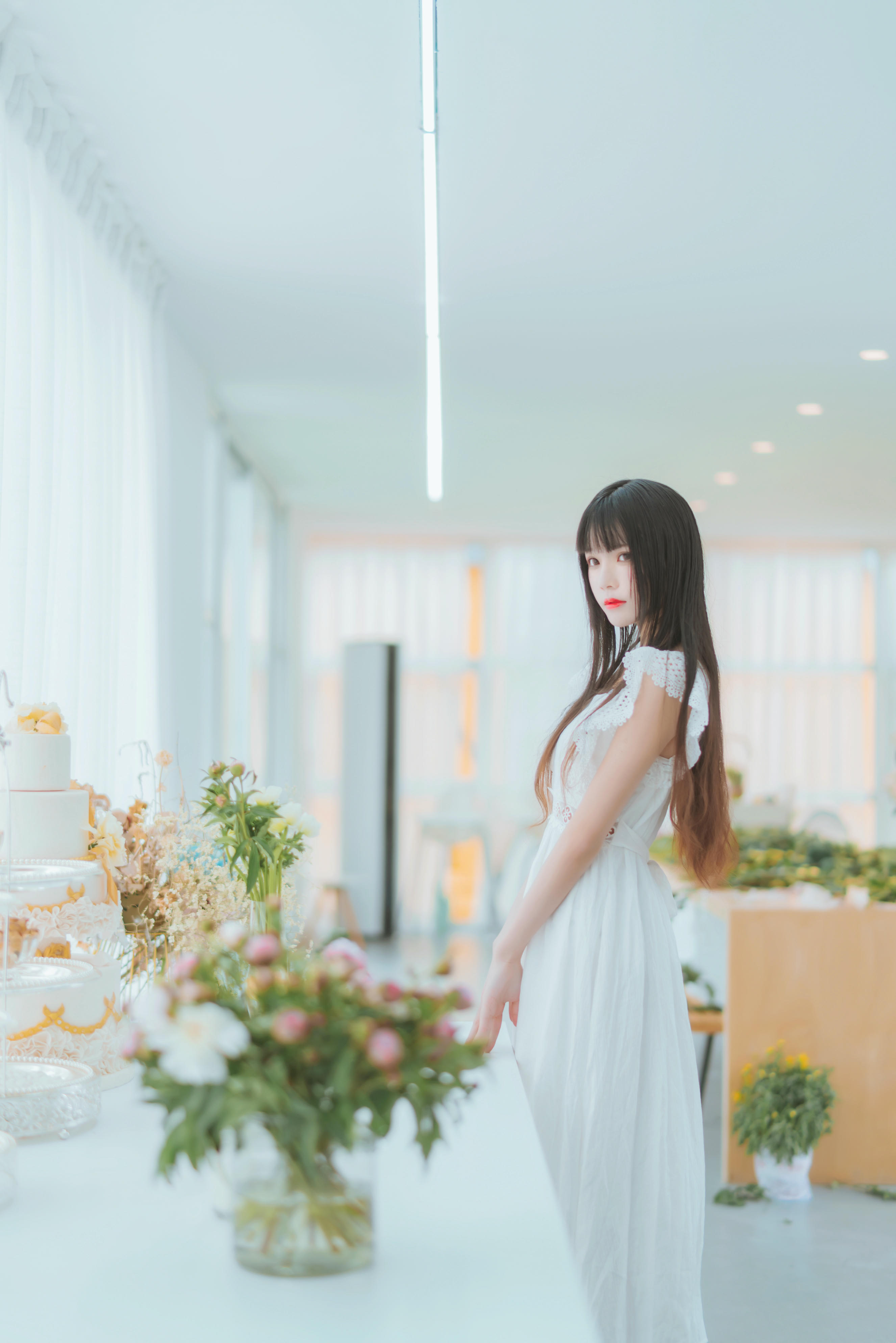 桜桃喵 NO.100 清新 [48P-725MB]-白花花_第1集