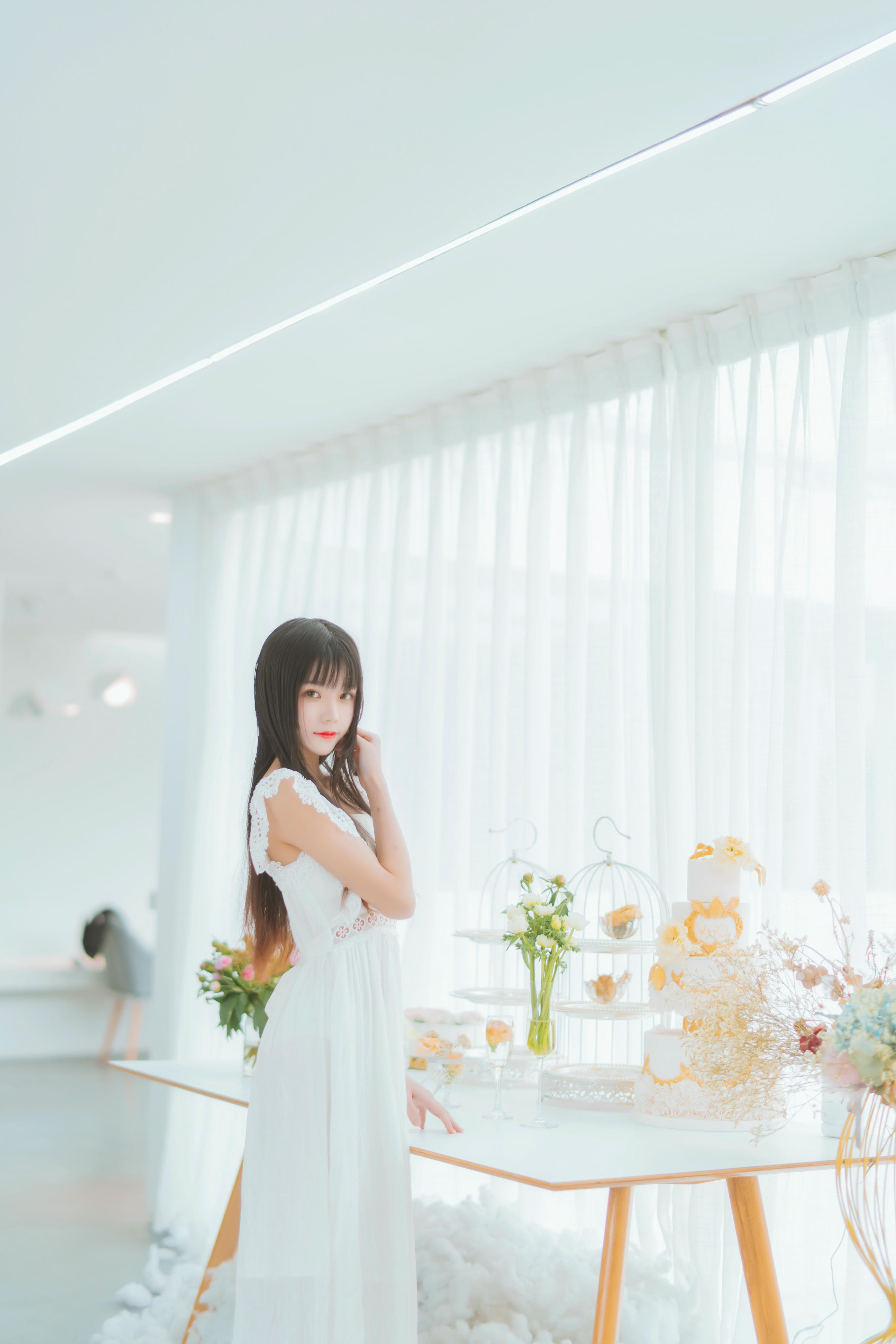 桜桃喵 NO.100 清新 [48P-725MB]-白花花_第1集