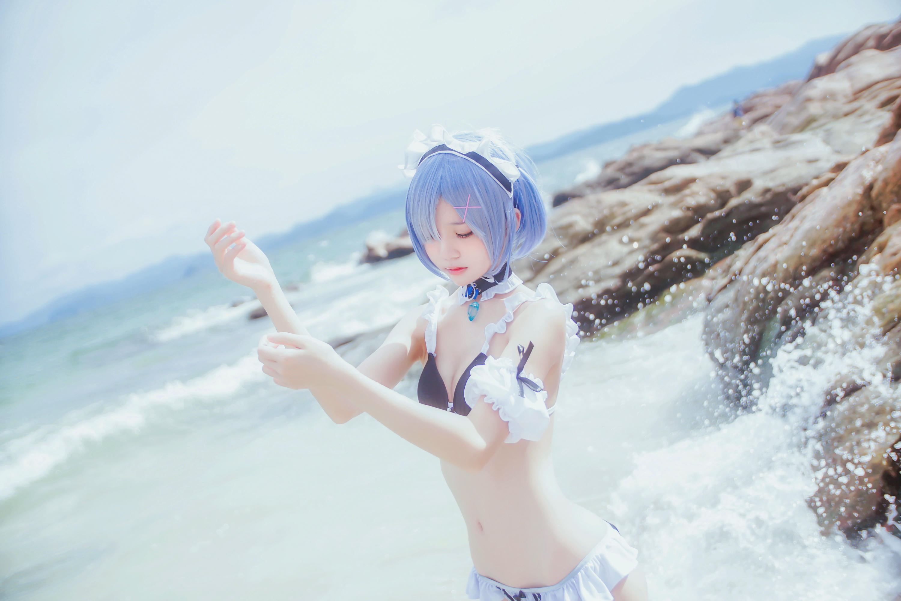 桜桃喵 NO.010 蕾姆COS [48P-444MB]_第1集