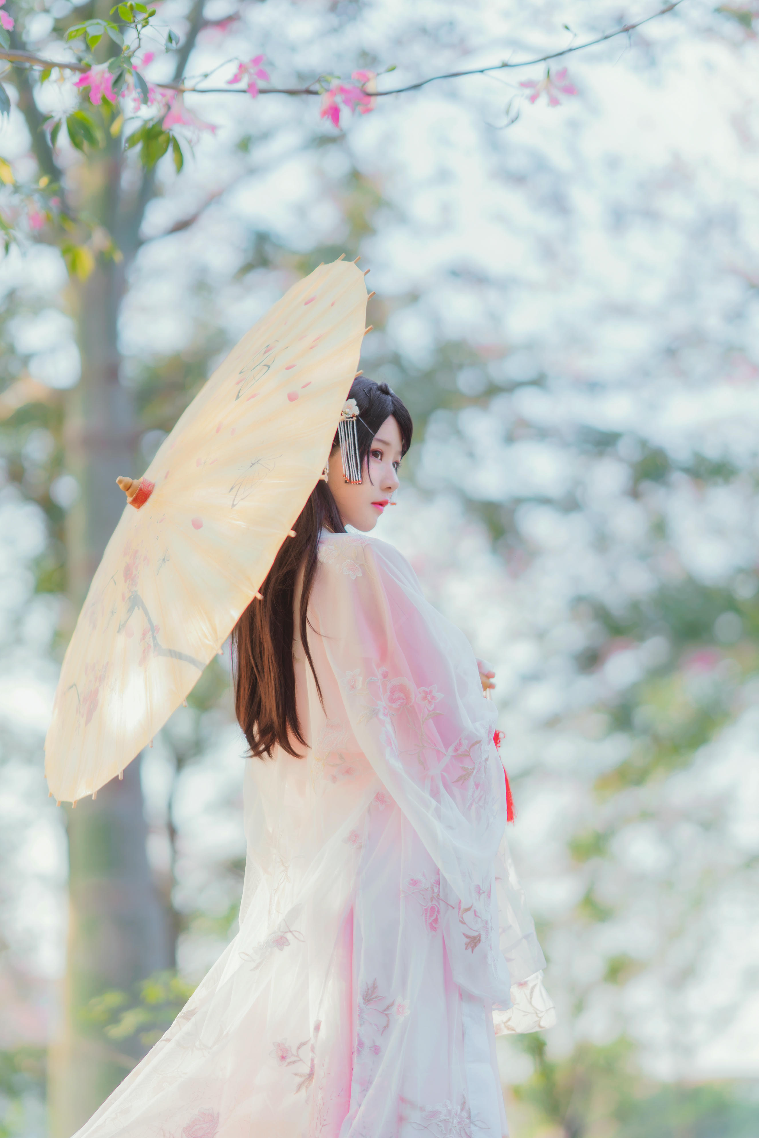 桜桃喵 NO.101 温柔 [53P-0.97GB]-桃花_第1集