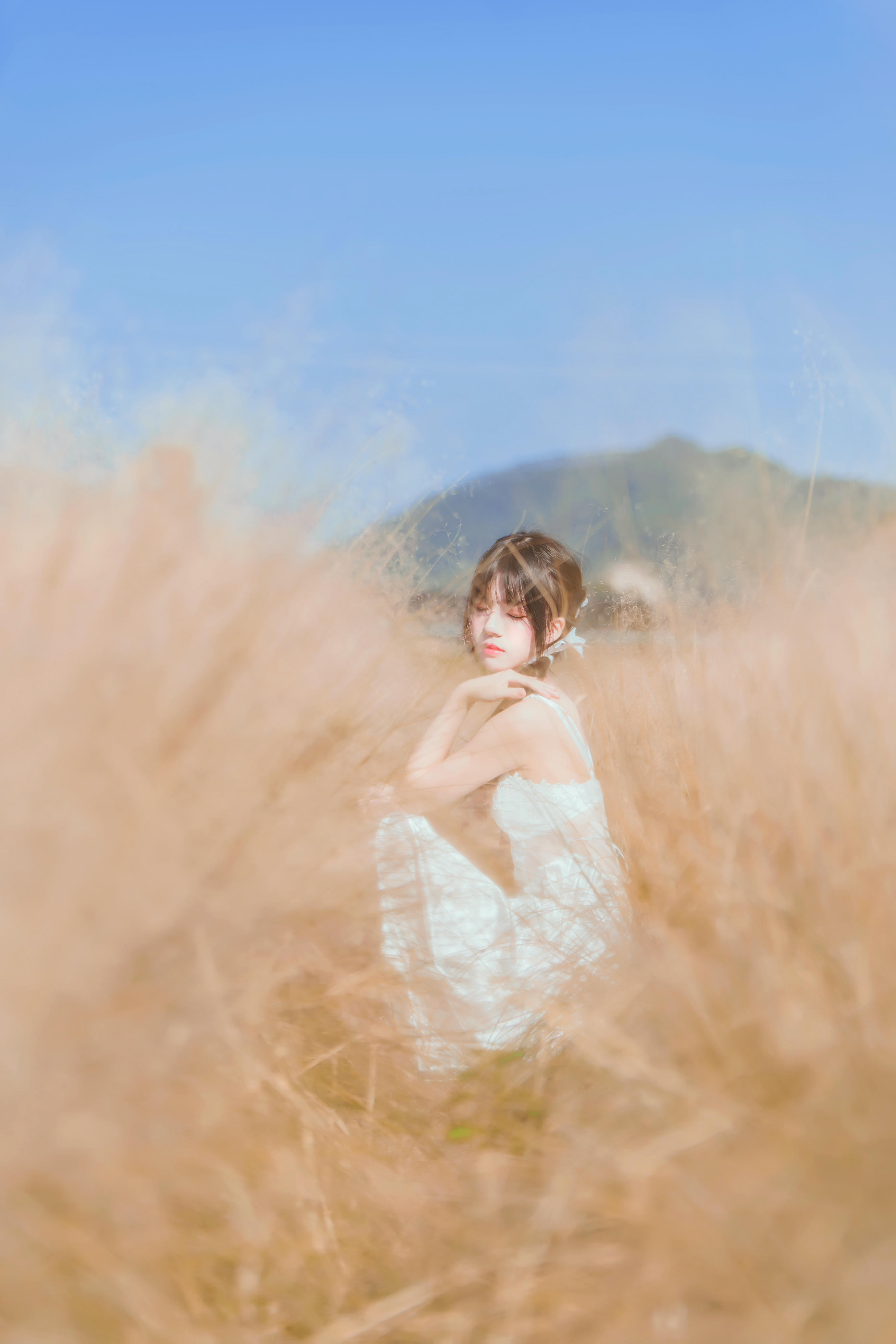 桜桃喵 NO.014 冬眠 白裙上 [48P-674MB]_第1集