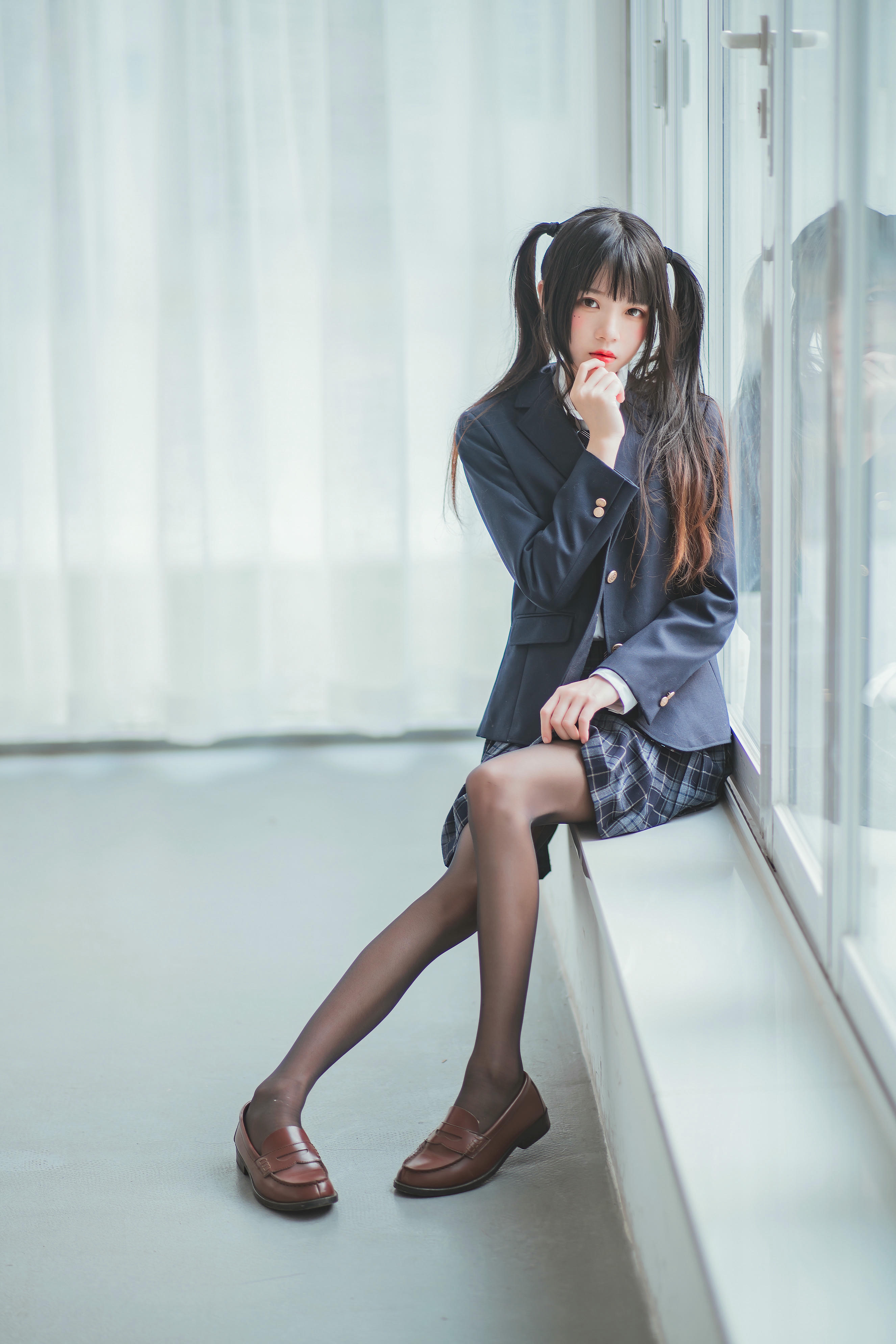 桜桃喵 NO.136  咖啡厅JK少女[39+1P／119MB]_第1集