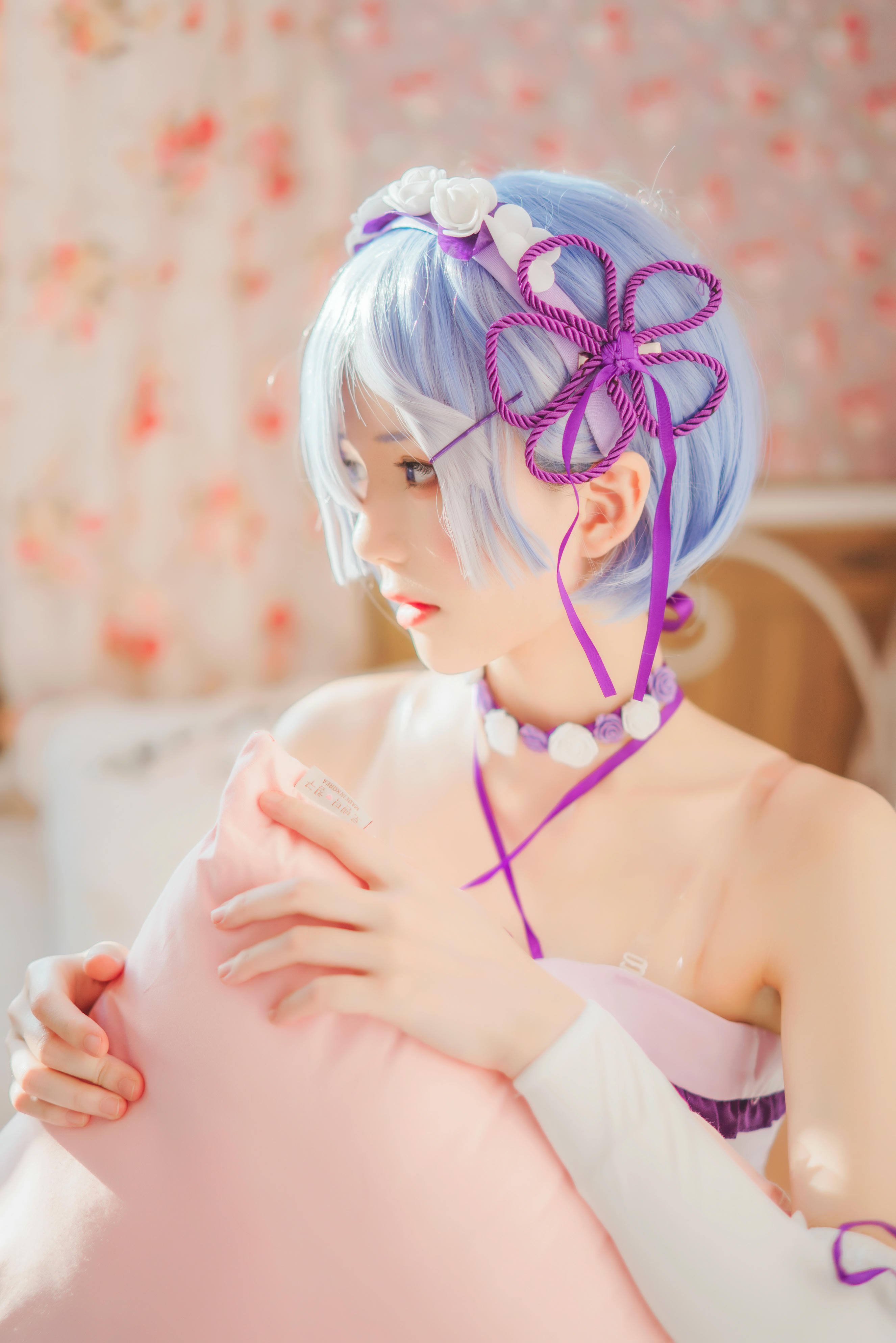 桜桃喵 NO.138 蕾姆小睡裙 [24P-410MB]_第1集
