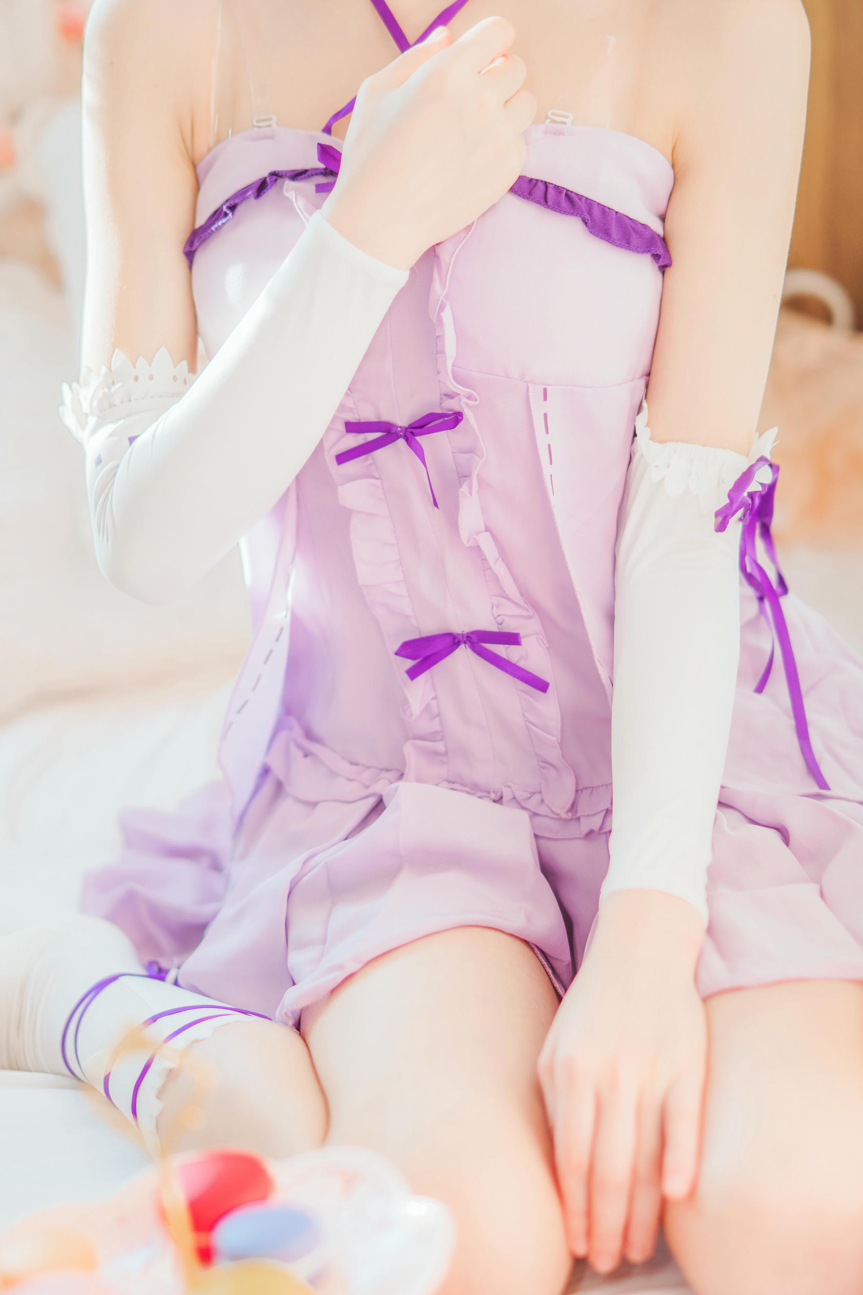 桜桃喵 NO.138 蕾姆小睡裙 [24P-410MB]_第1集