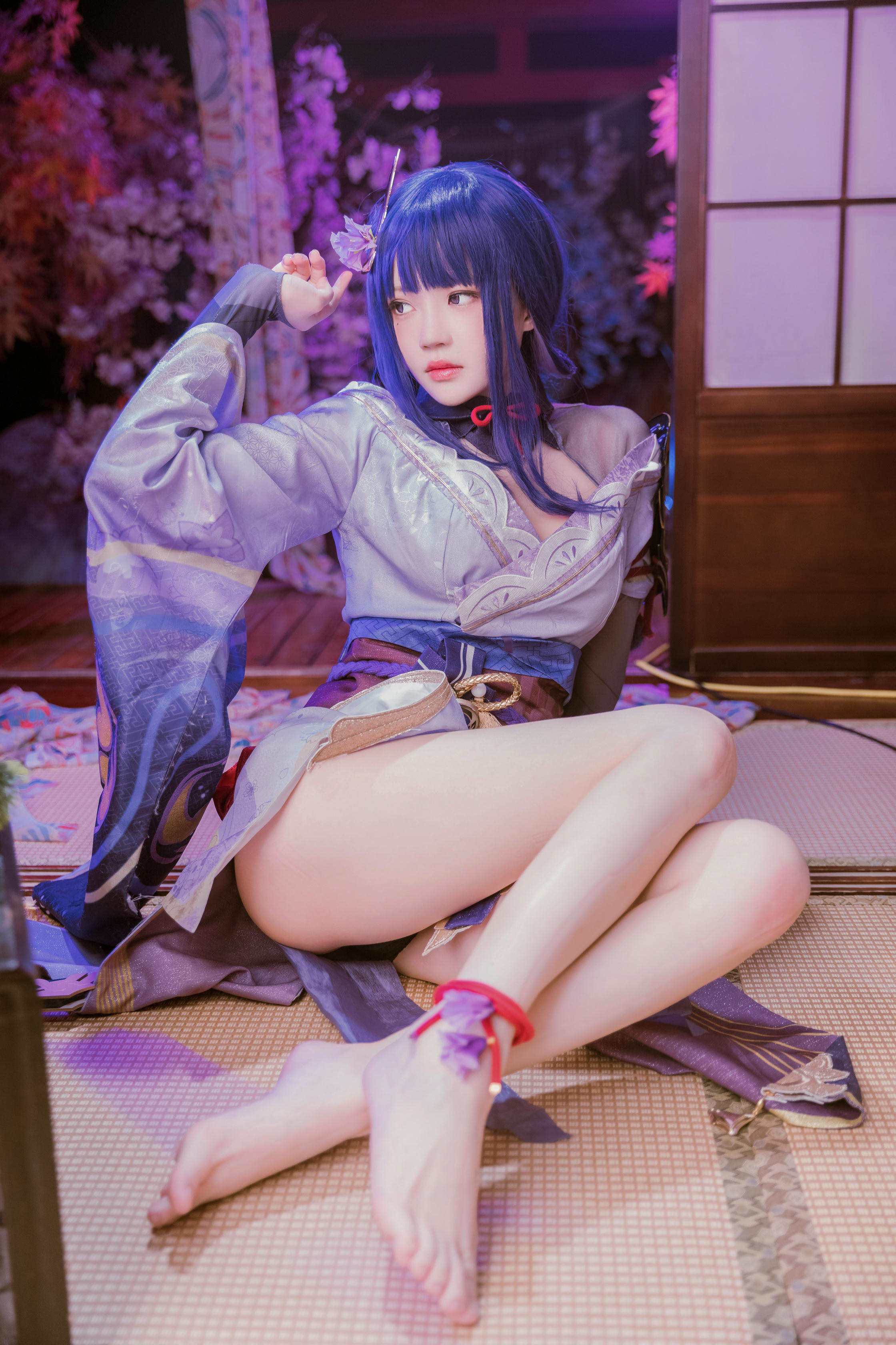 桜桃喵 NO.139 雷电将军 [51P1V 1.86GB]_第2集
