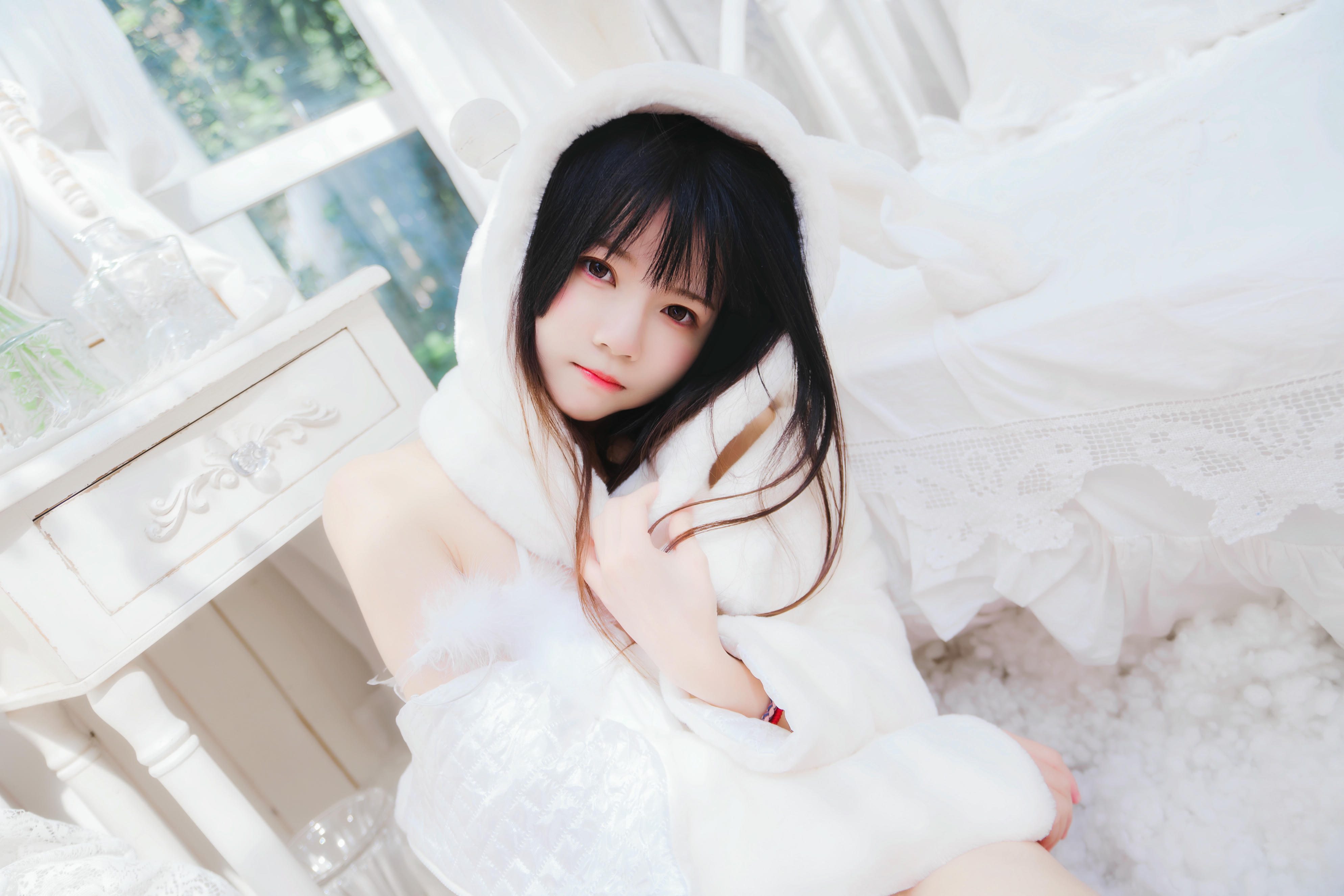 桜桃喵 NO.142 小白兔 [97P 1.37GB]-小白兔01（48p_第2集