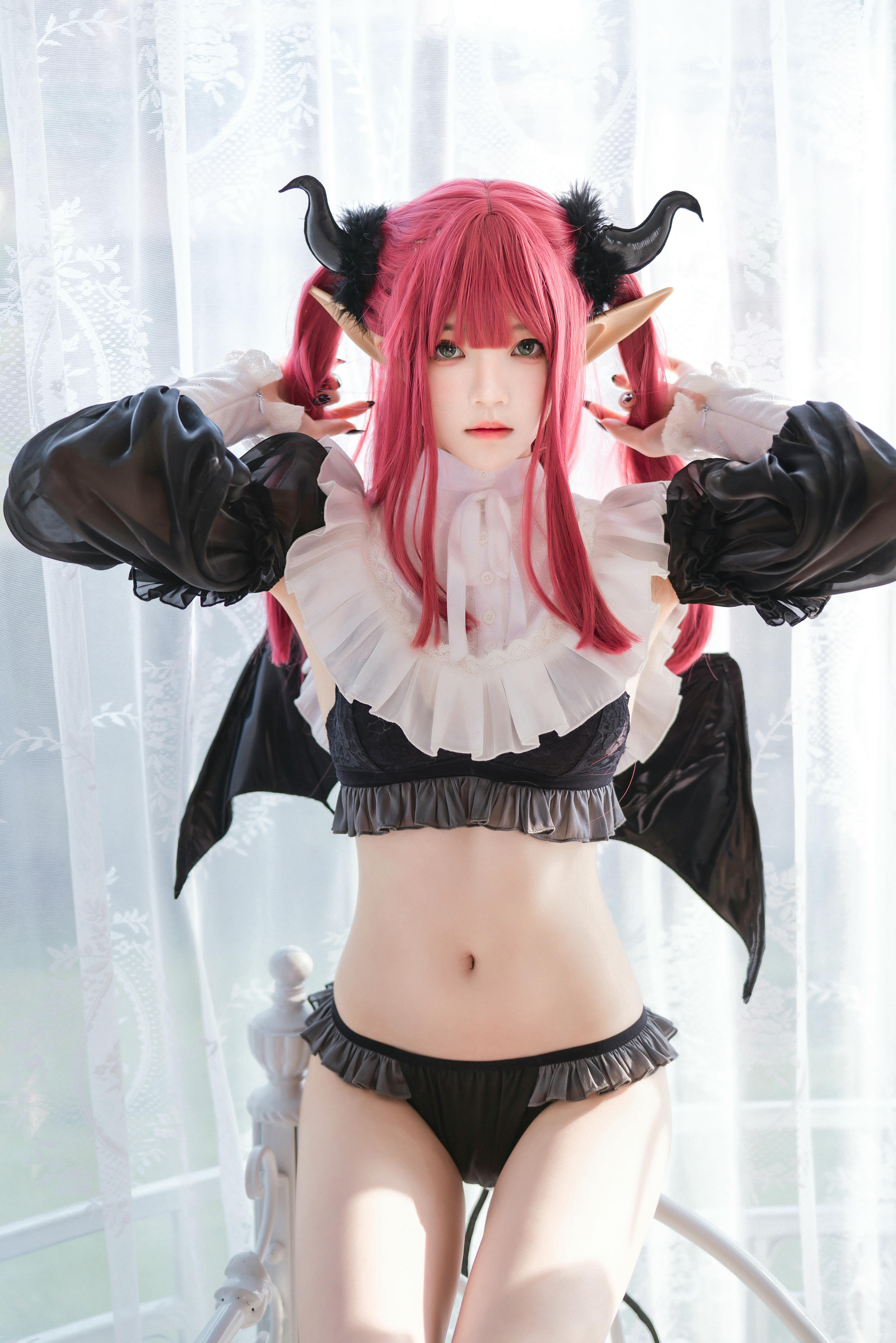 桜桃喵 NO.149 喜多川海梦 魅魔 [66P1V 880MB]_第1集