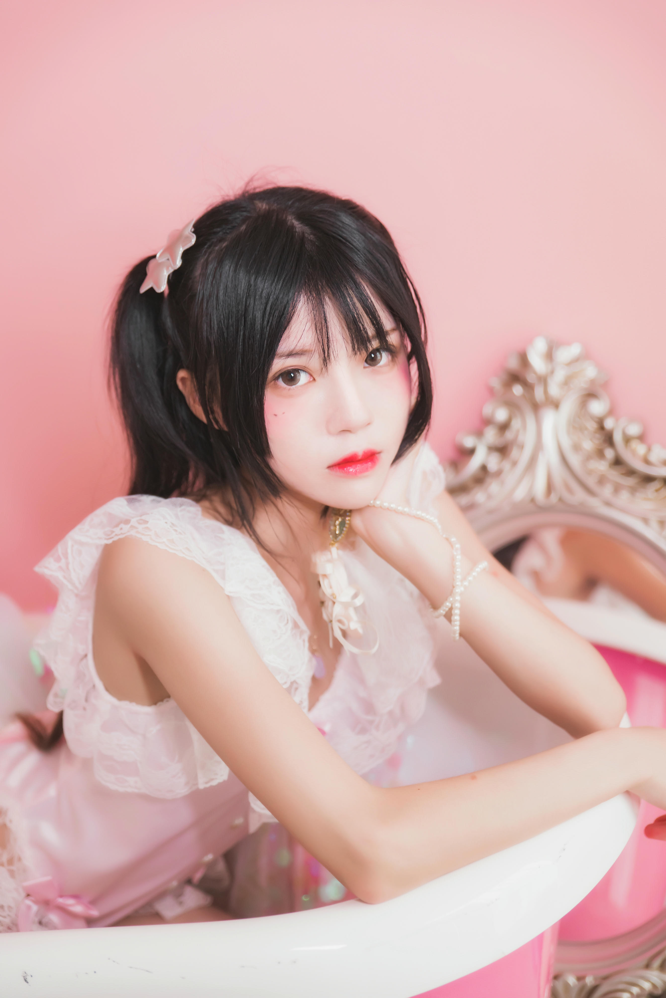 桜桃喵 NO.017 冬眠 粉色浴缸 [57P-719MB]_第2集
