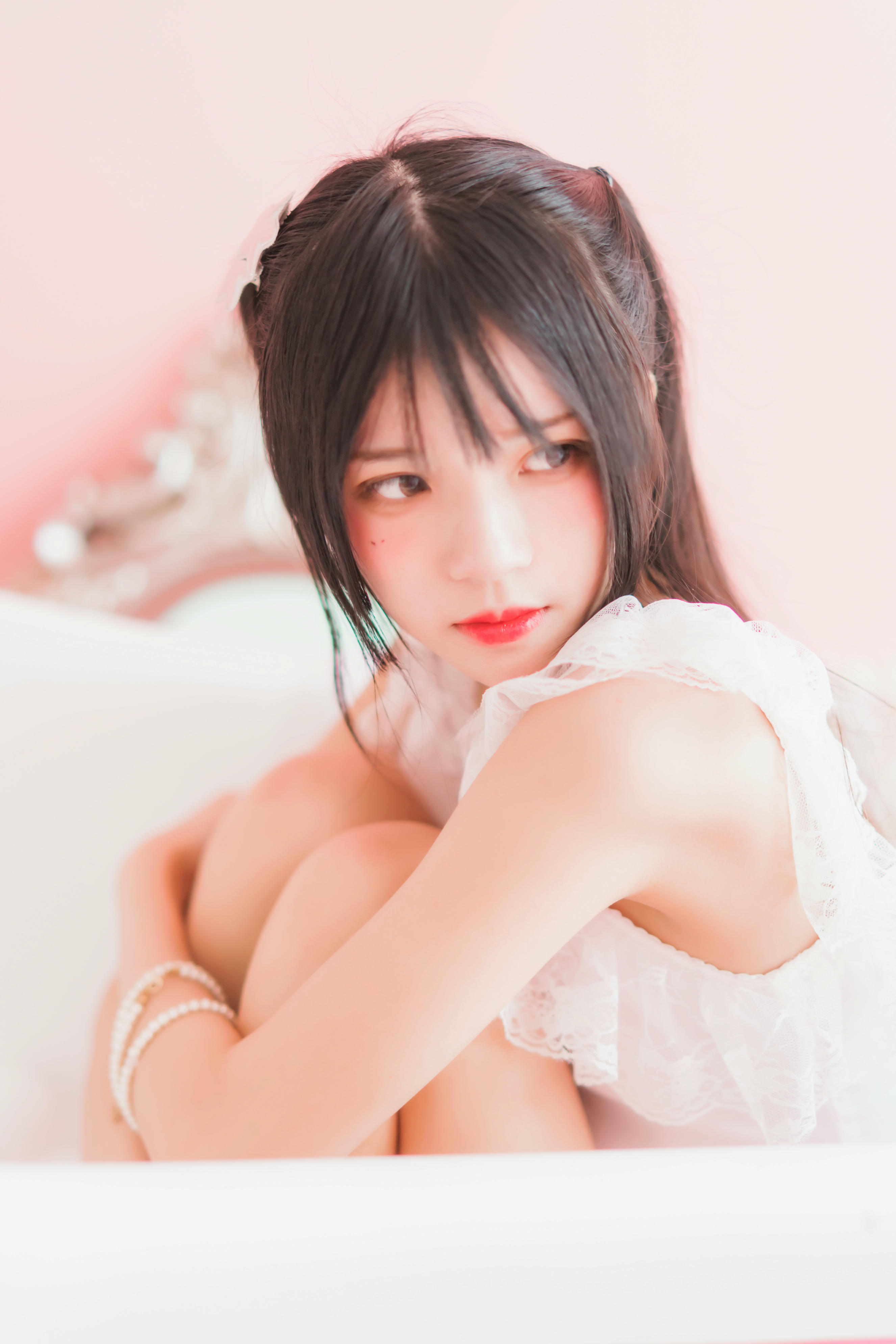 桜桃喵 NO.017 冬眠 粉色浴缸 [57P-719MB]_第2集