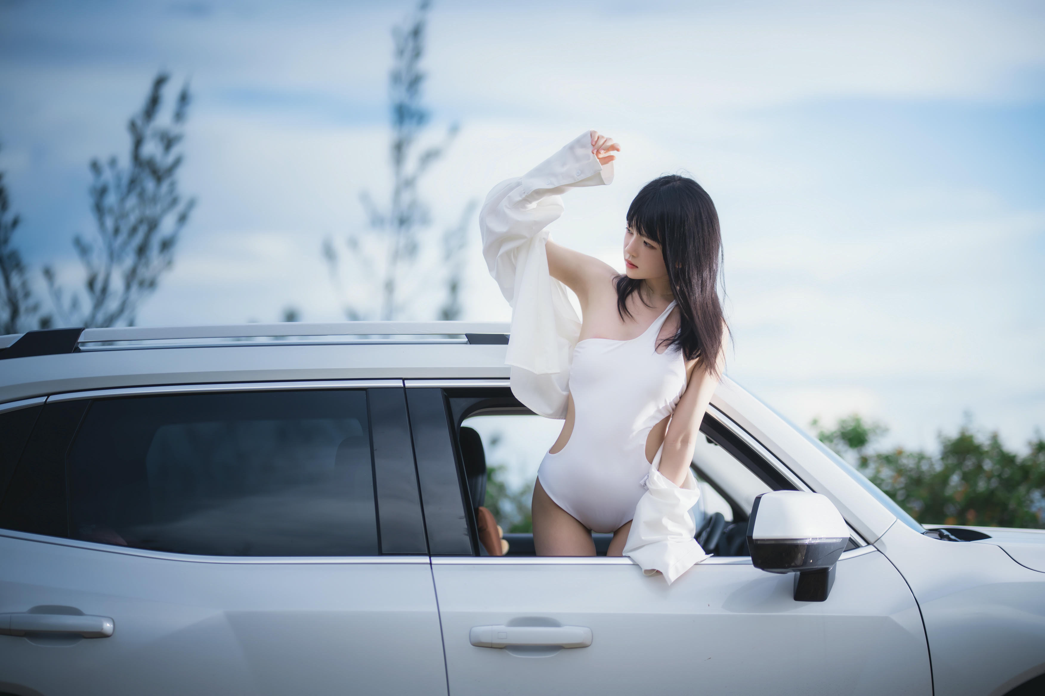桜桃喵 NO.157 车车[15P-158.7M]_第1集