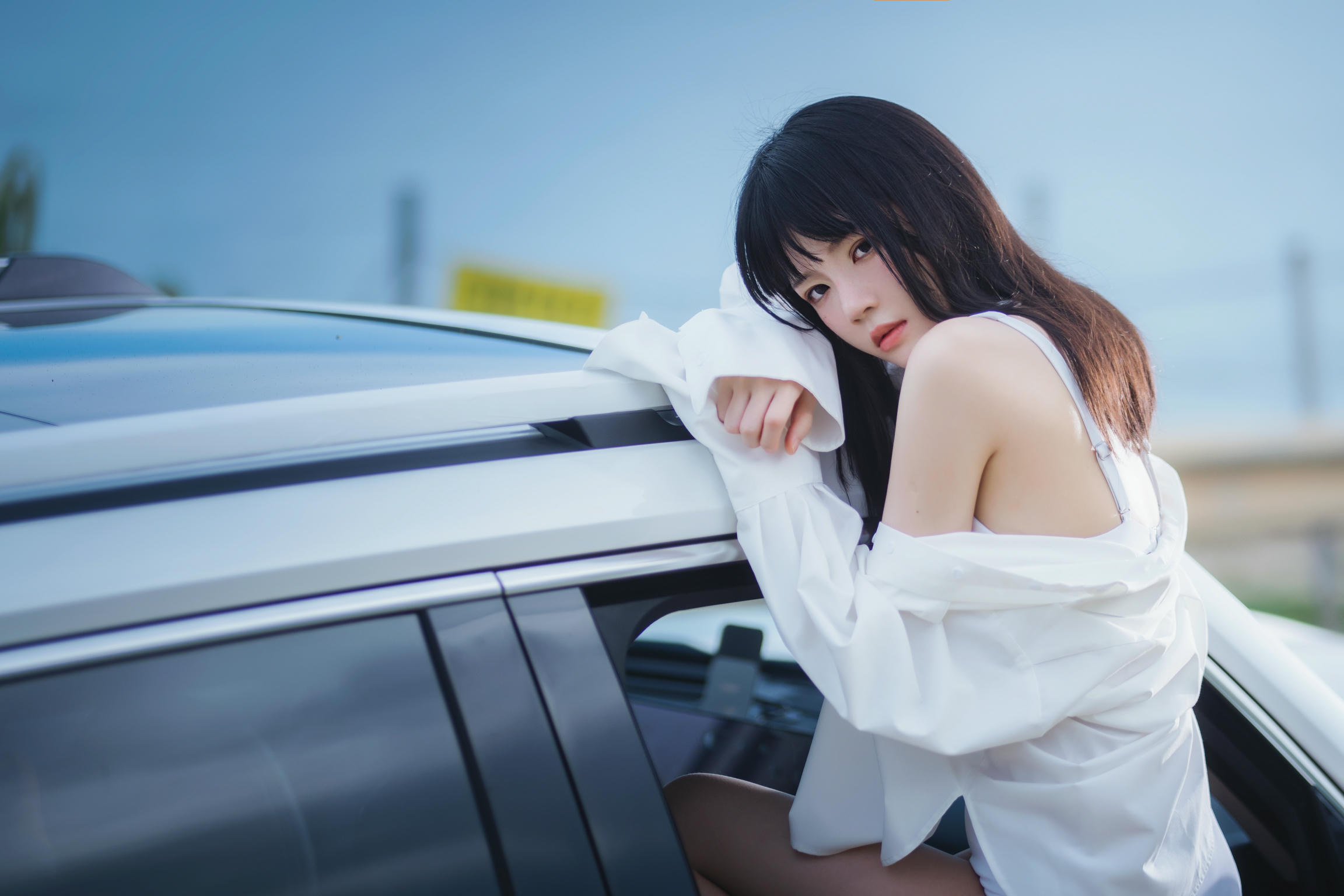 桜桃喵 NO.157 车车[15P-158.7M]_第1集