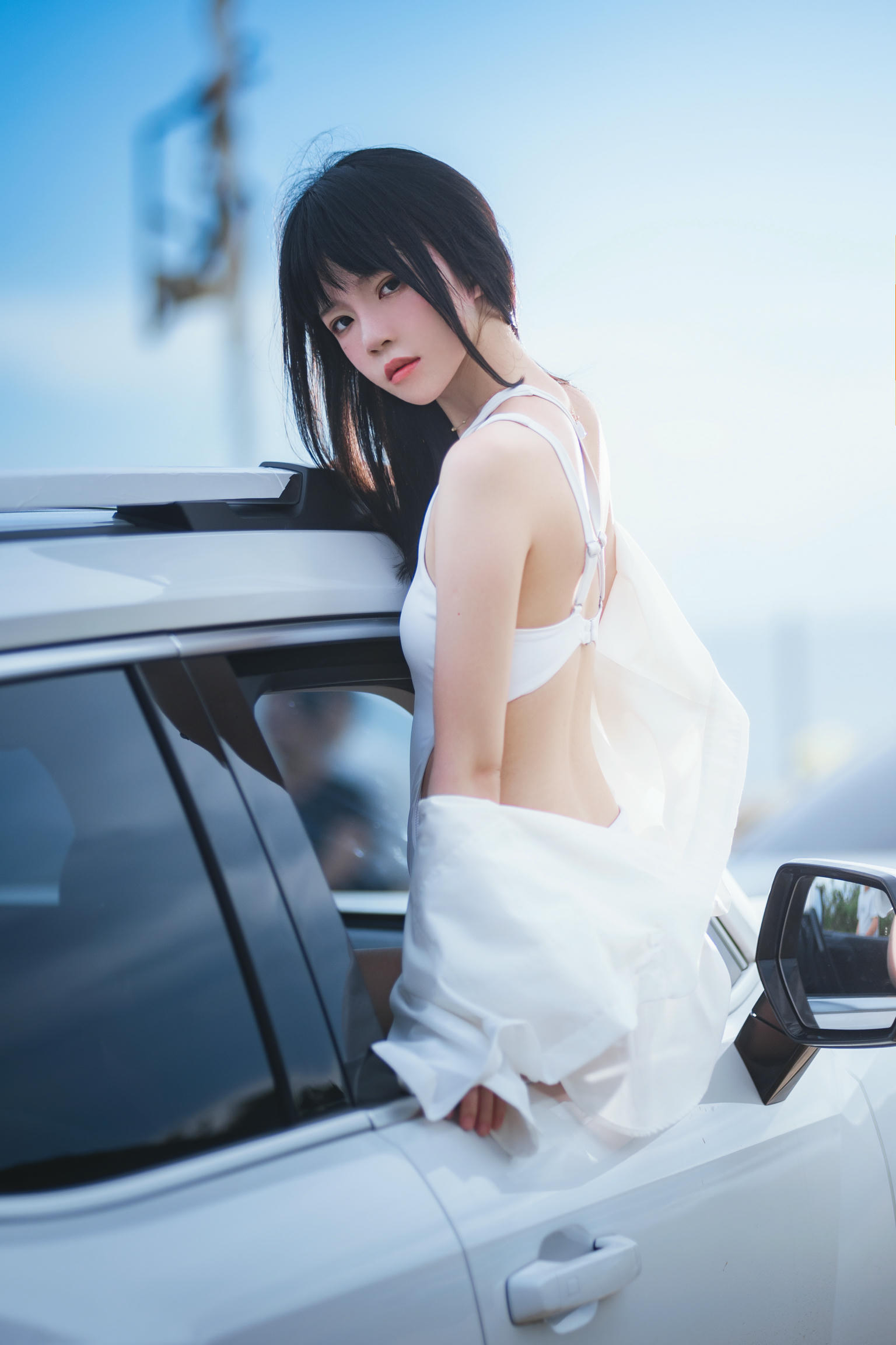 桜桃喵 NO.157 车车[15P-158.7M]_第1集