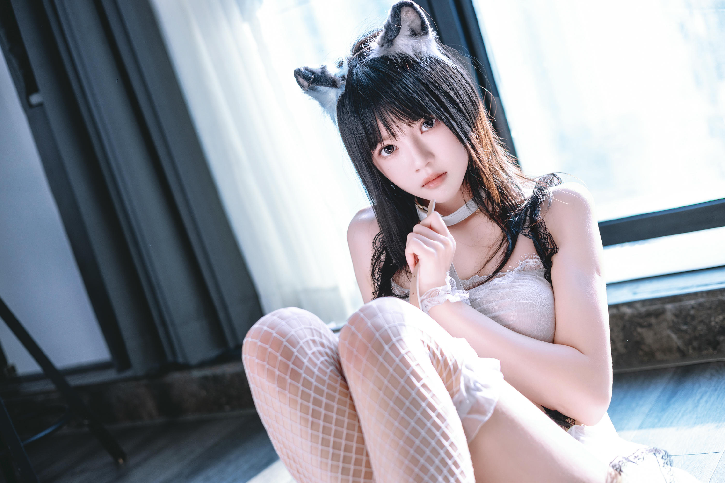 桜桃喵 NO.166 拥豹 [69P1V 1.91GB]_第2集