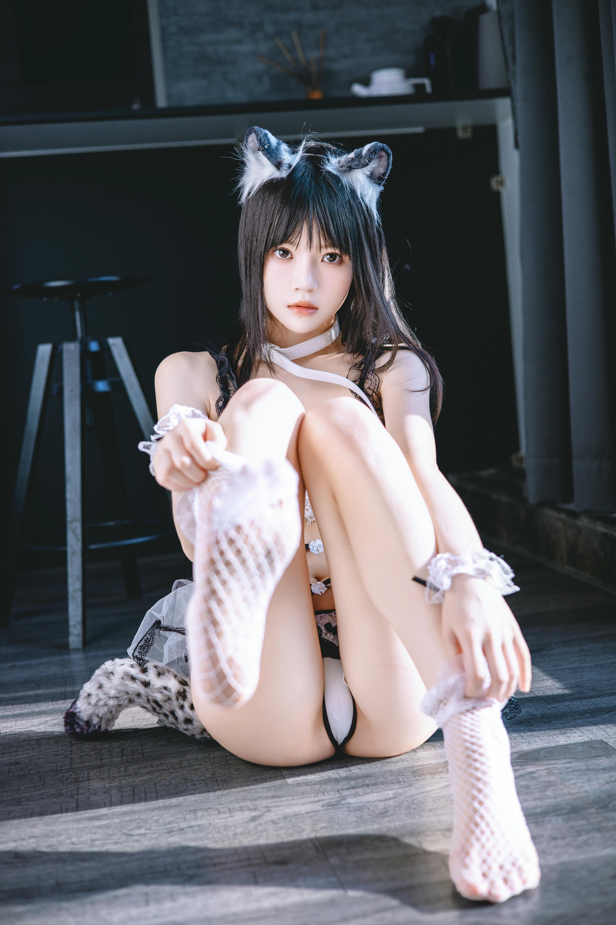 桜桃喵 NO.166 拥豹 [69P1V 1.91GB]_第2集