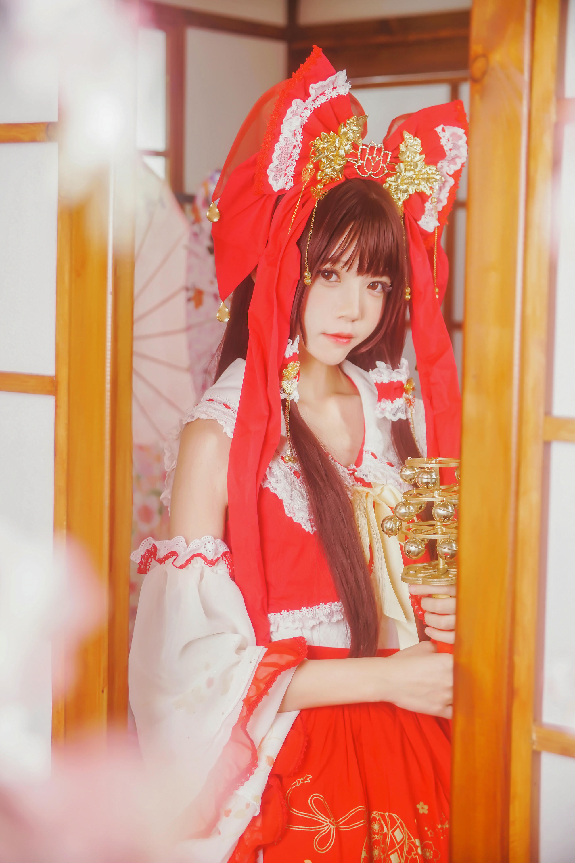 桜桃喵 NO.018 灵梦 [45P-553MB]_第1集