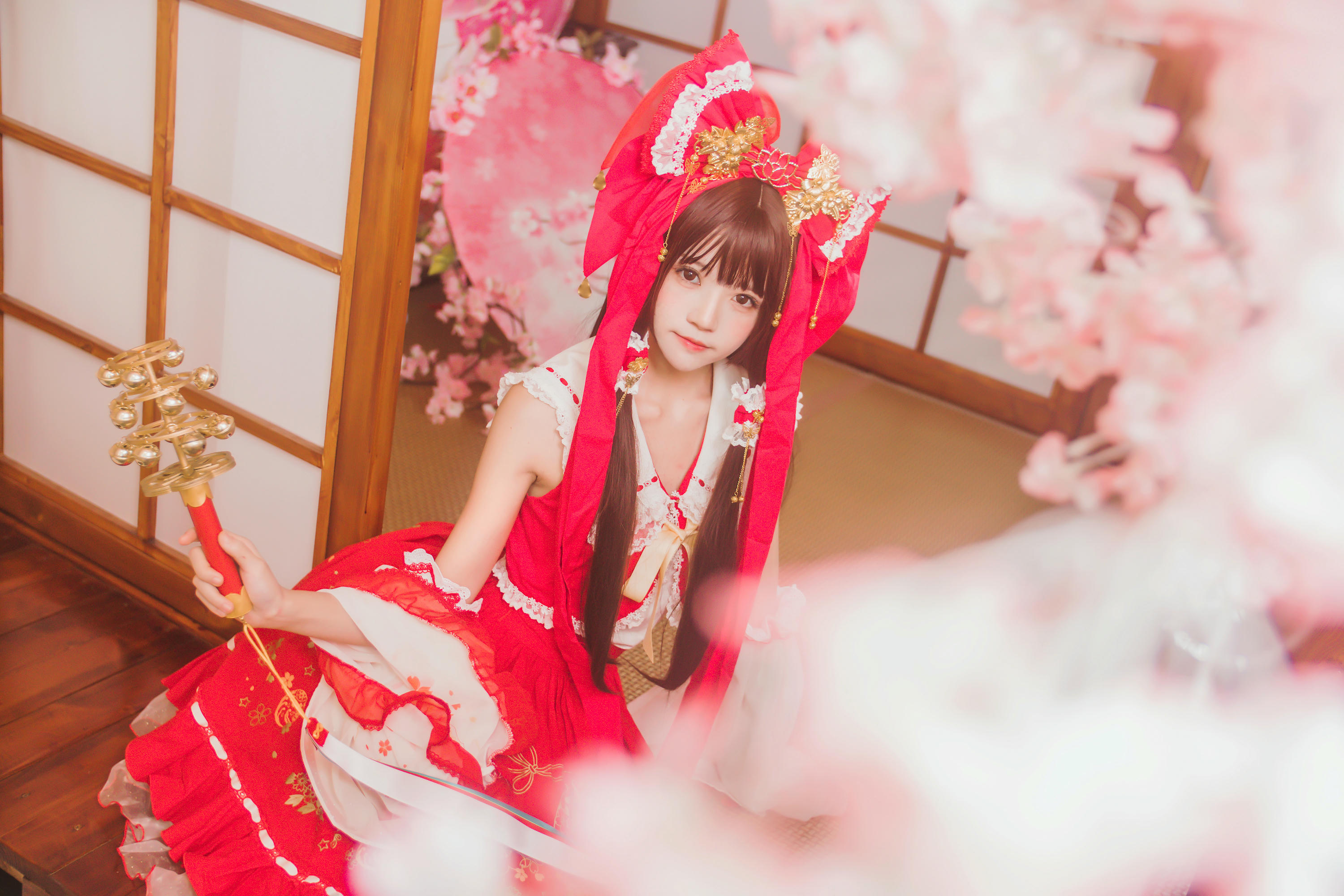 桜桃喵 NO.018 灵梦 [45P-553MB]_第2集