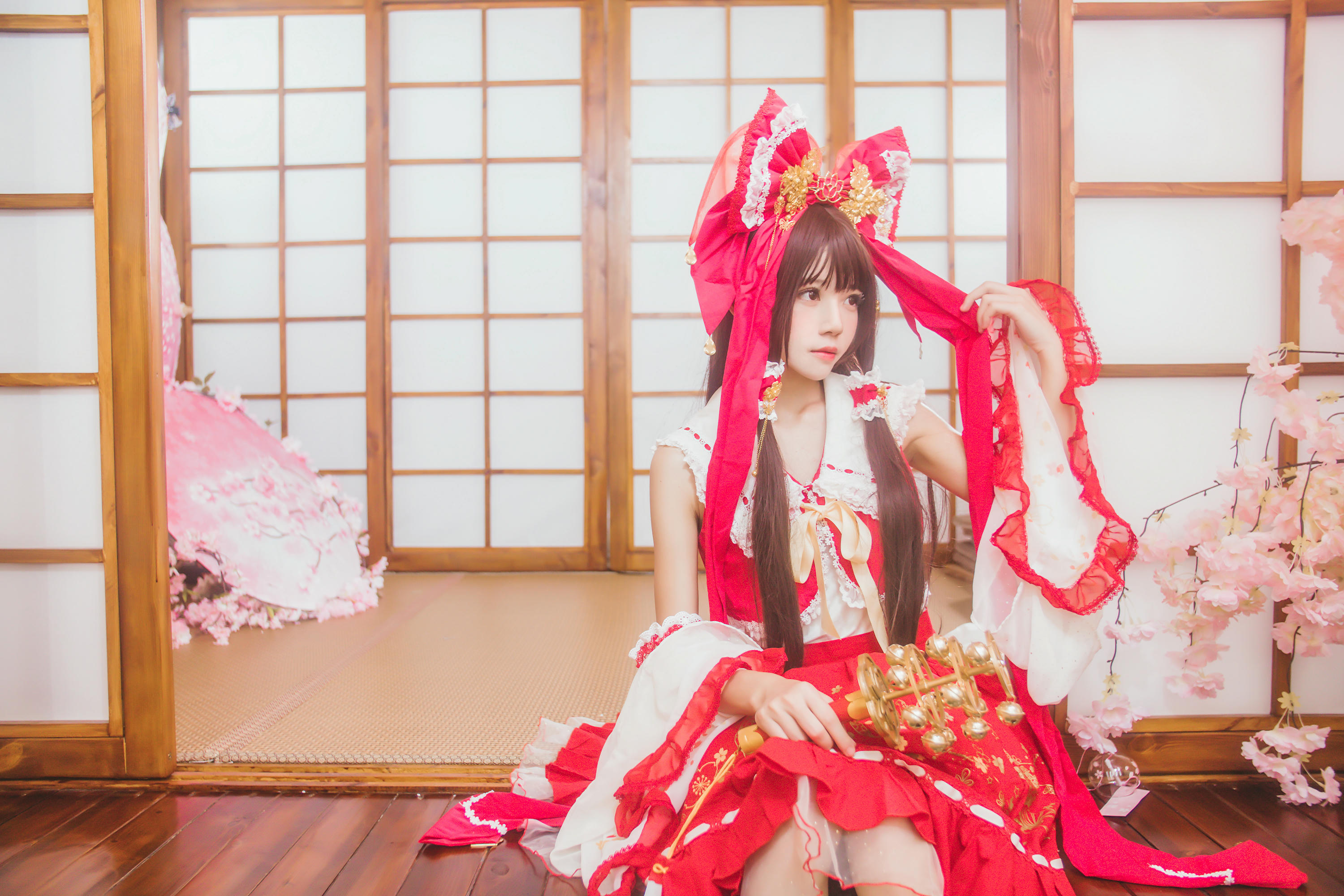 桜桃喵 NO.018 灵梦 [45P-553MB]_第2集