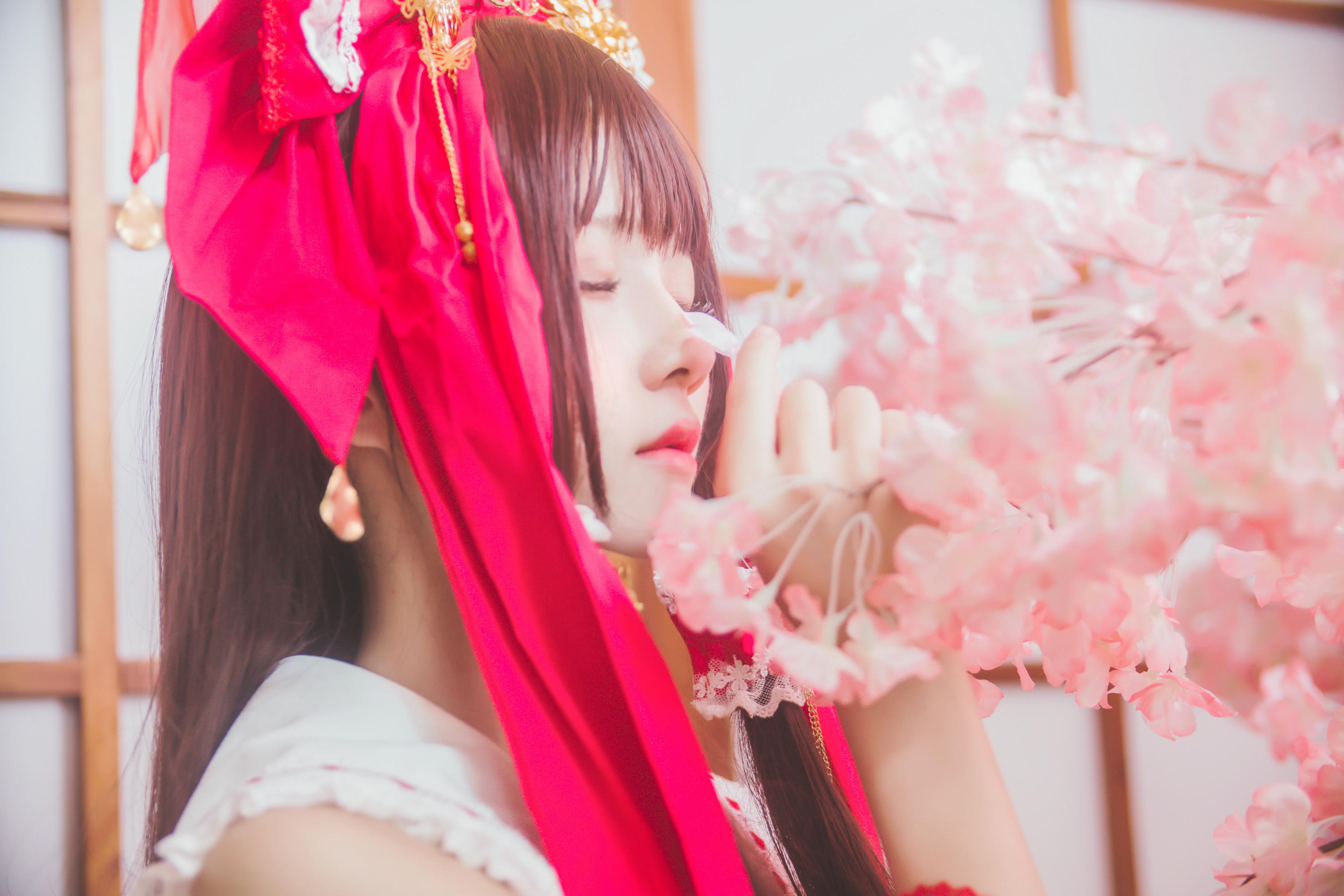 桜桃喵 NO.018 灵梦 [45P-553MB]_第2集