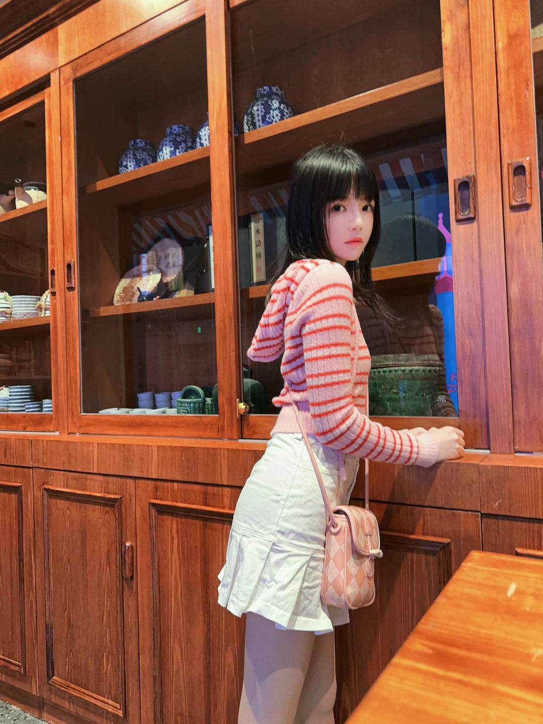 桜桃喵 NO.169 条纹毛衣[22P-98.5M]_第1集