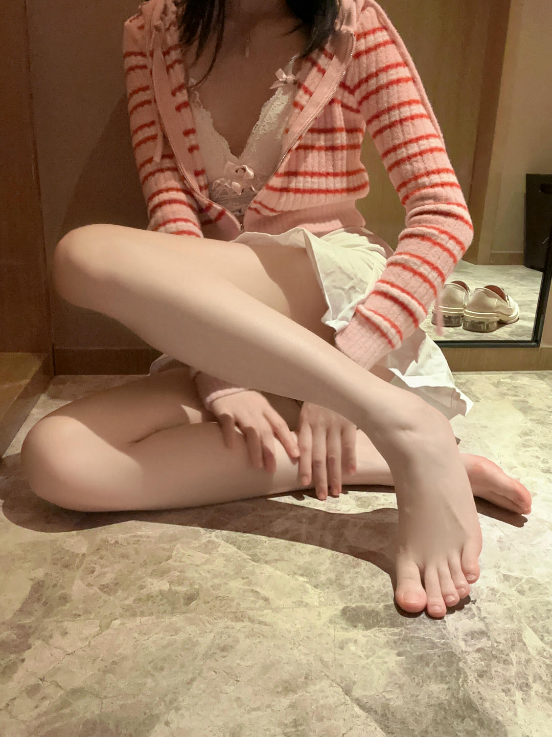 桜桃喵 NO.169 条纹毛衣[22P-98.5M]_第1集
