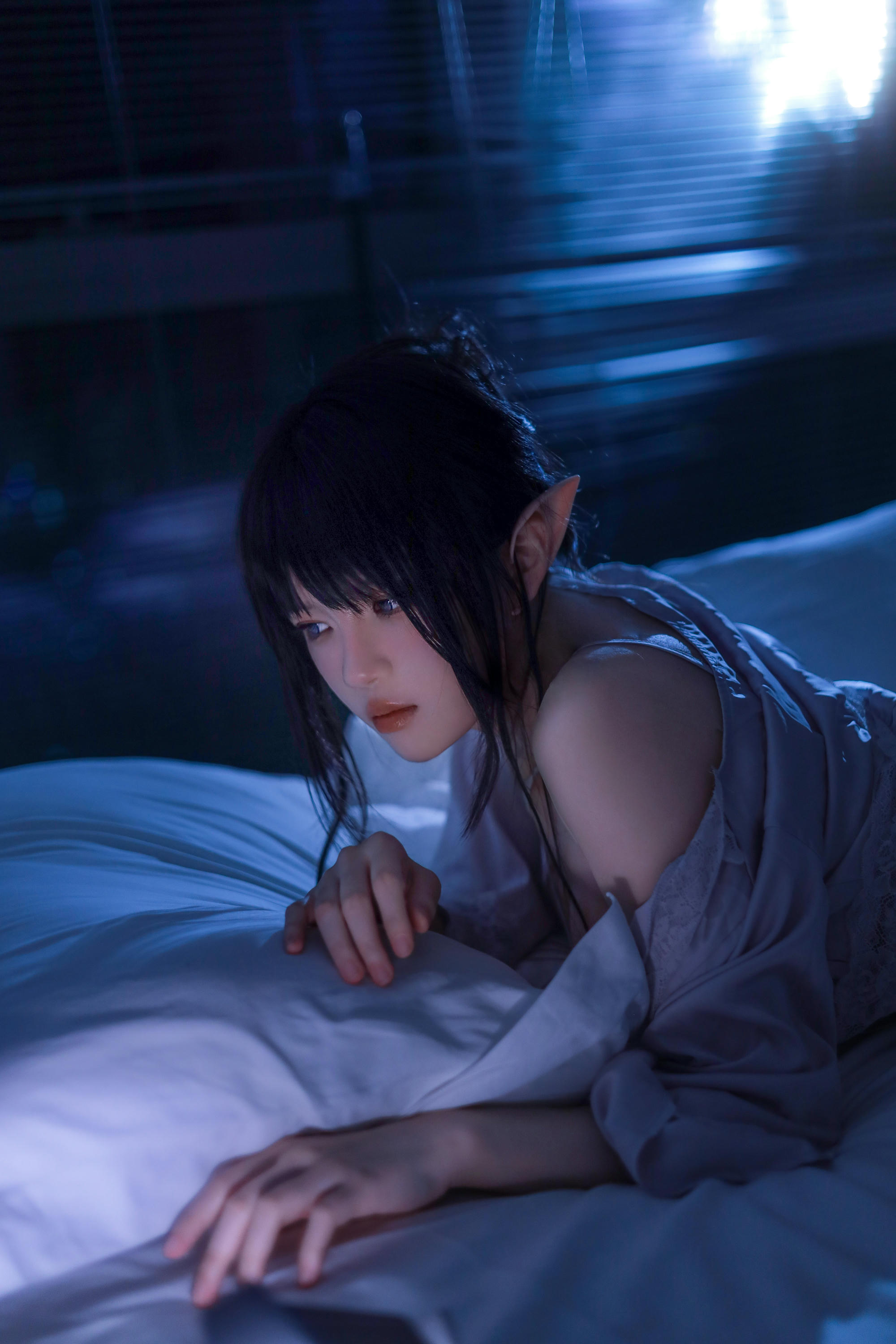 桜桃喵 NO.180 盏月 [76P-875MB]-暗调_第2集