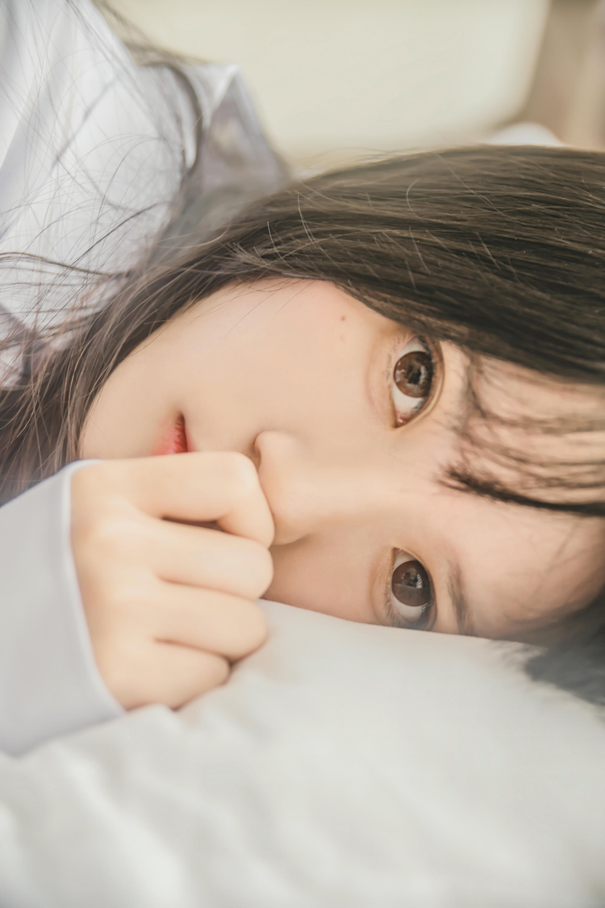 桜桃喵 NO.002 白衬衫散发 [49P-409MB]_第1集
