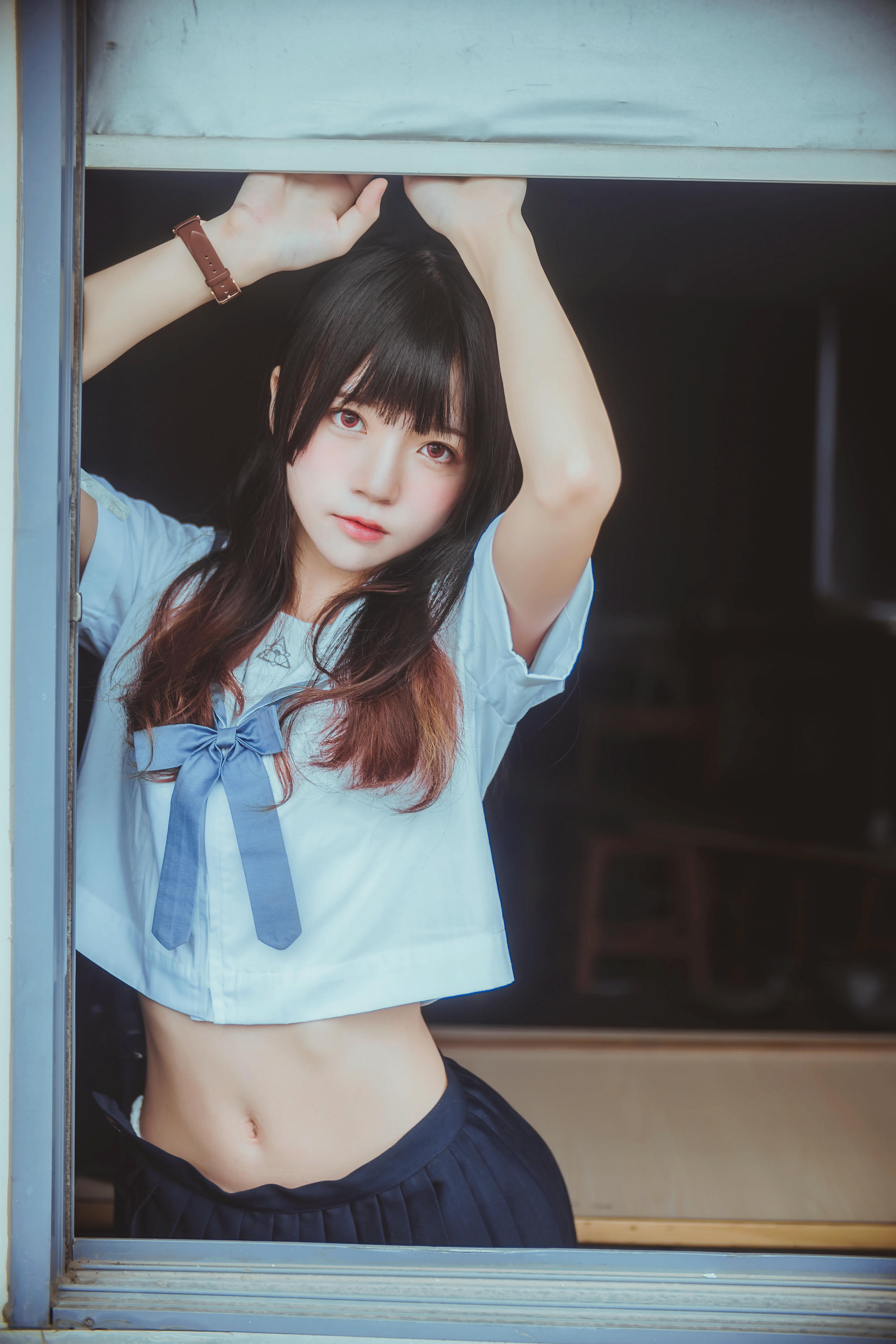 桜桃喵 NO.003 蓝白水手服 [39P-290MB]_第1集