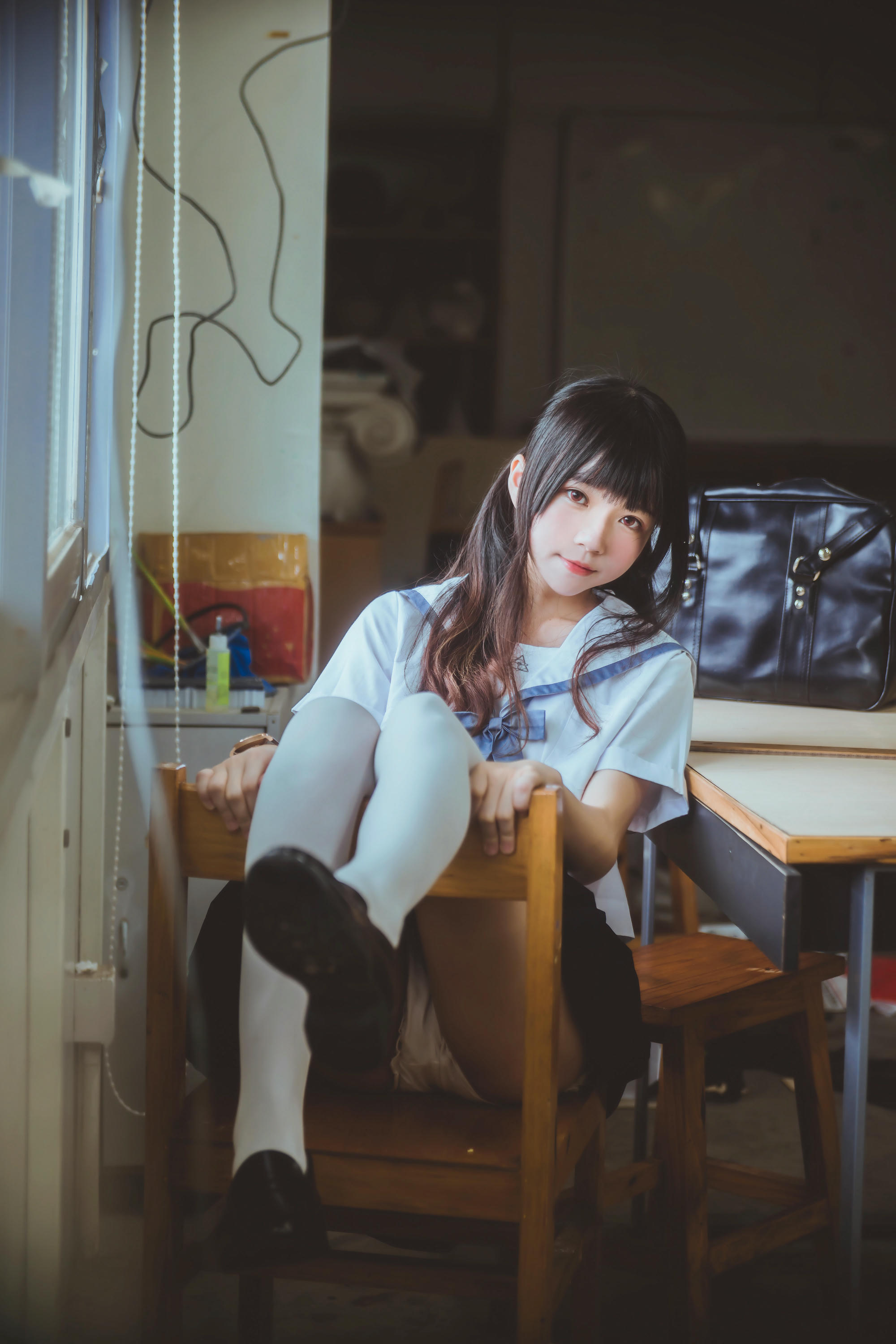 桜桃喵 NO.003 蓝白水手服 [39P-290MB]_第1集