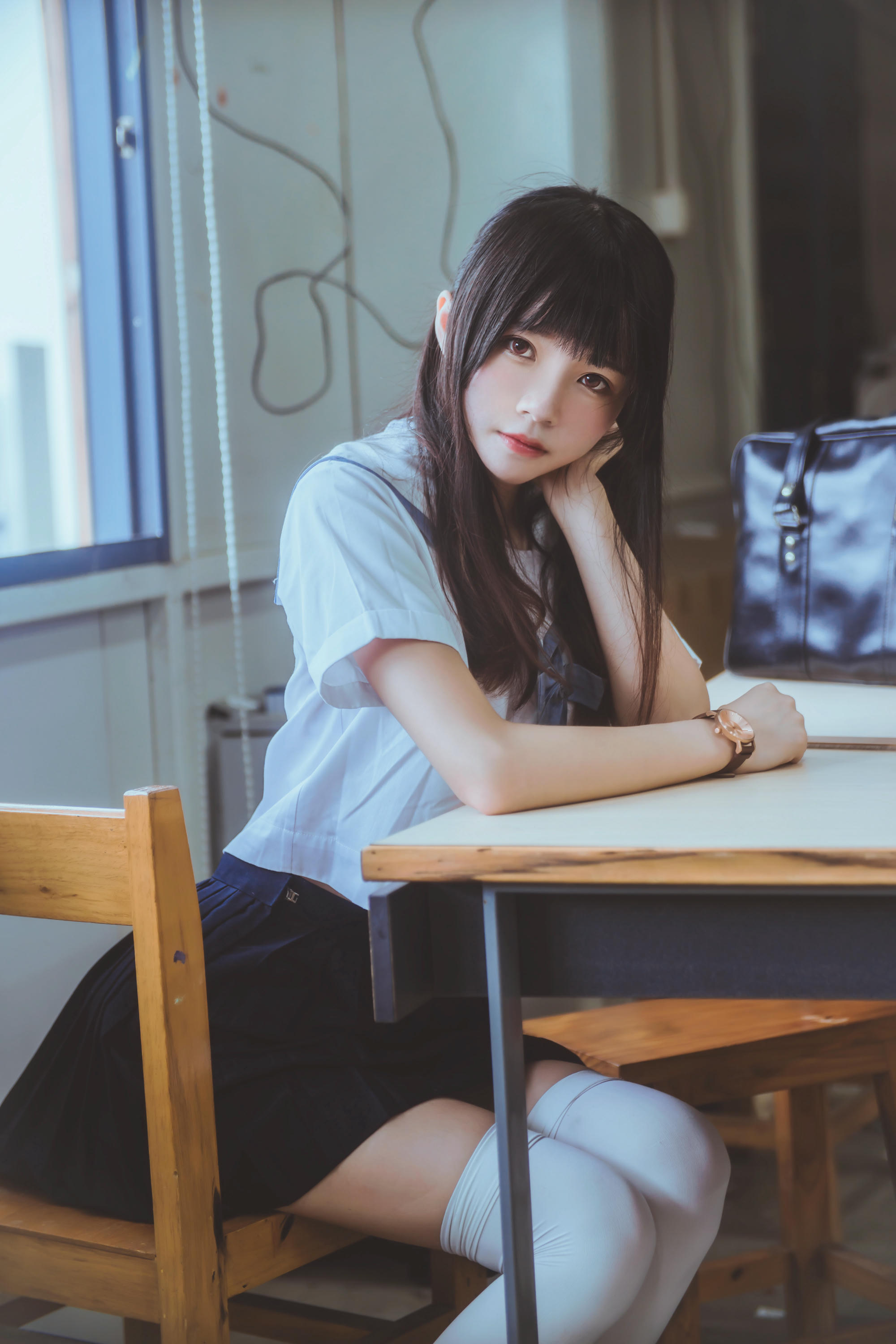 桜桃喵 NO.003 蓝白水手服 [39P-290MB]_第1集