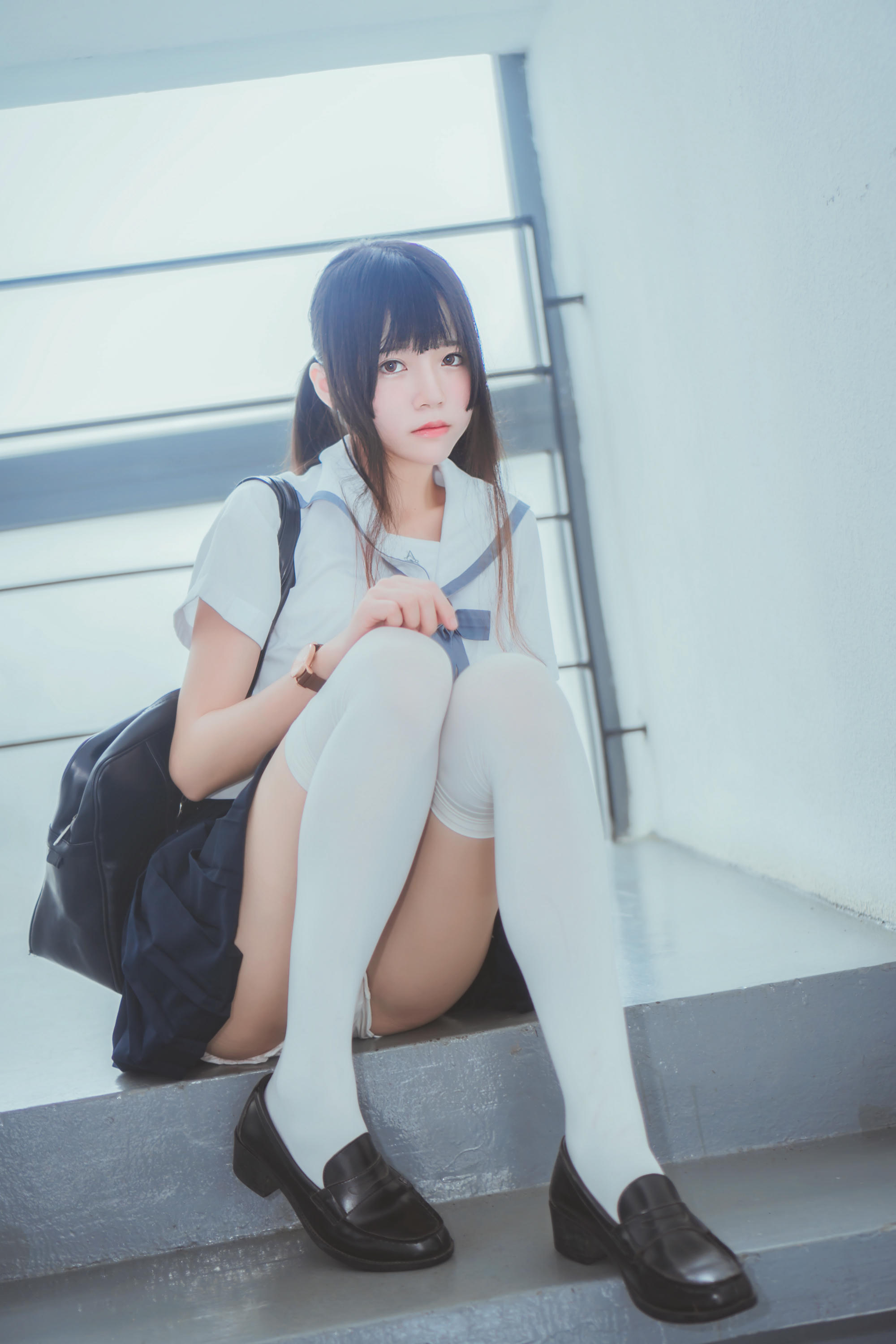 桜桃喵 NO.003 蓝白水手服 [39P-290MB]_第1集