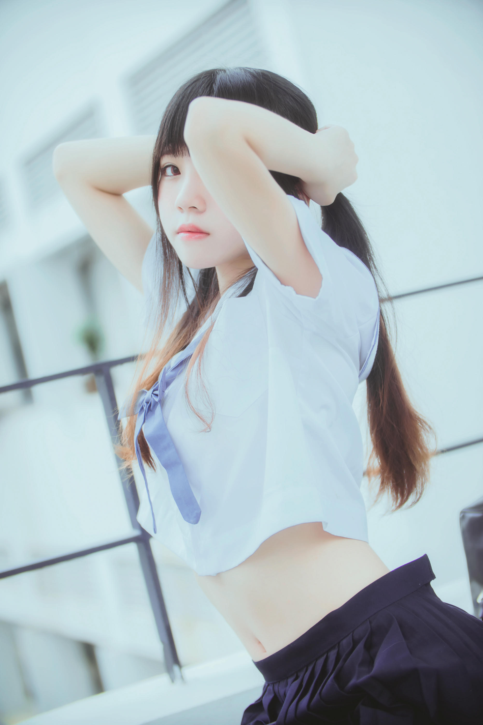 桜桃喵 NO.003 蓝白水手服 [39P-290MB]_第1集