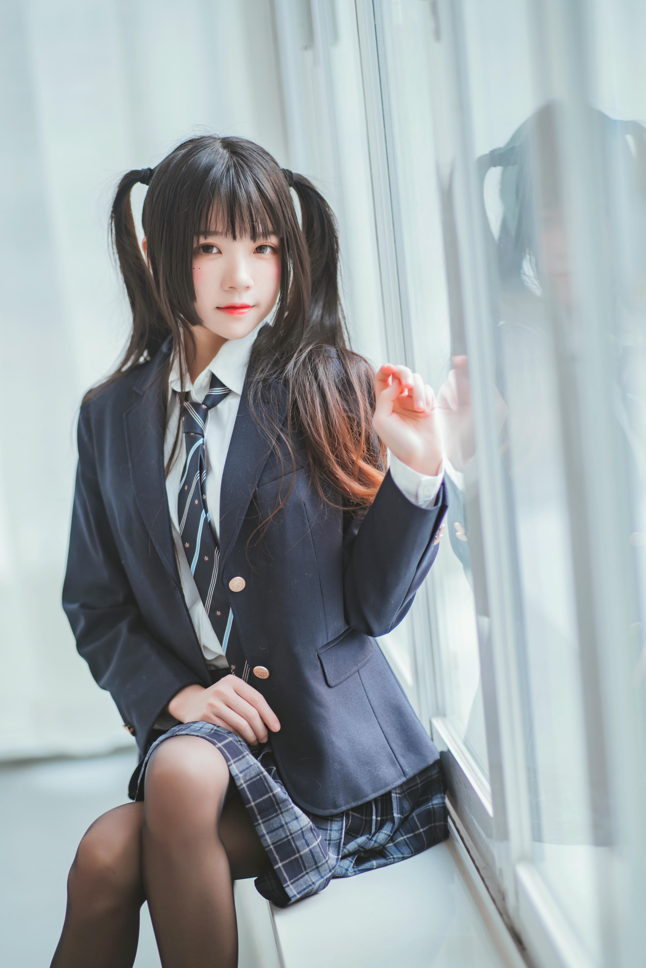 桜桃喵 NO.049 未熟2 冬制服 [45P-593MB]_第1集