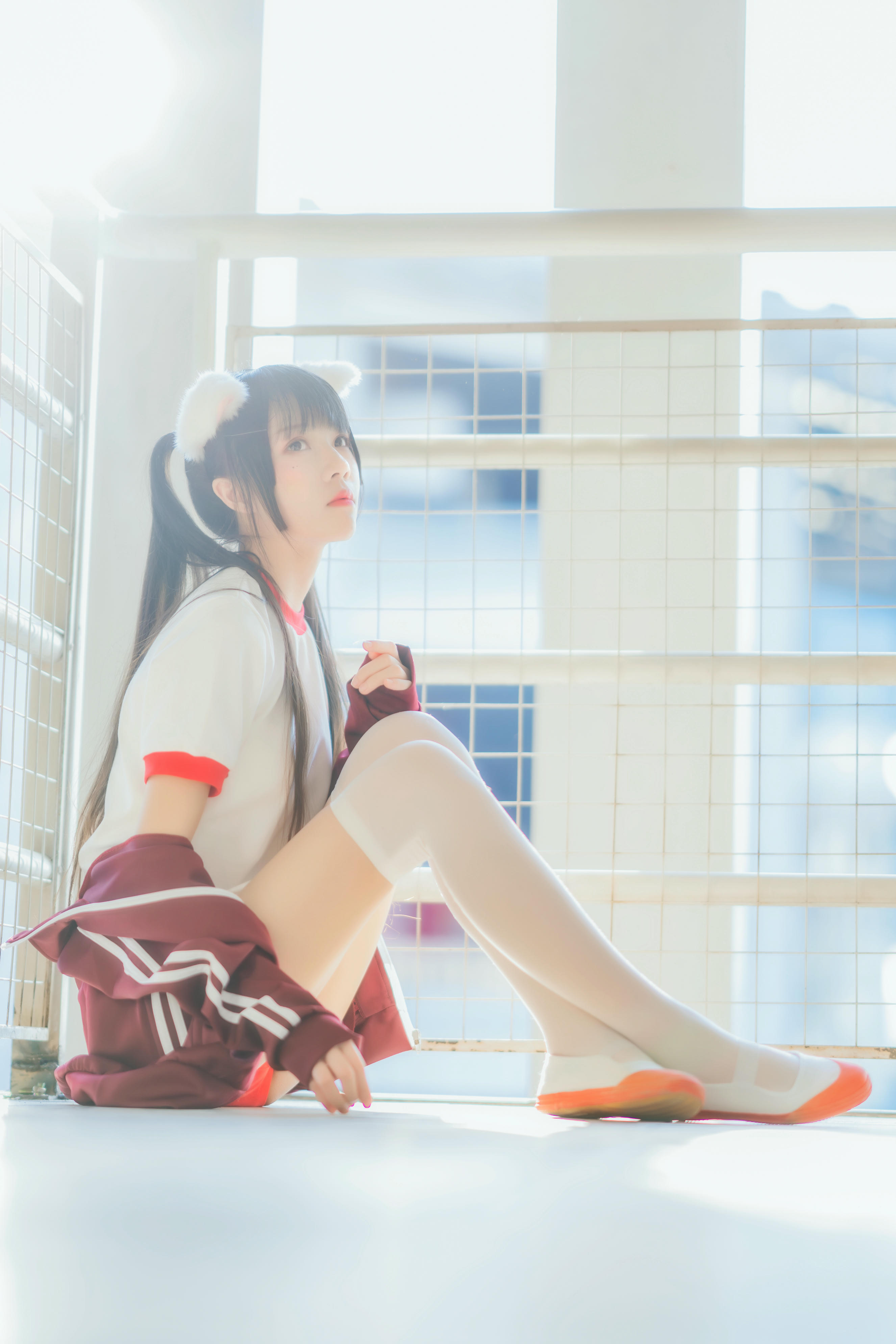 桜桃喵 NO.051 未熟2 红色体操服 [44P-538MB]_第2集