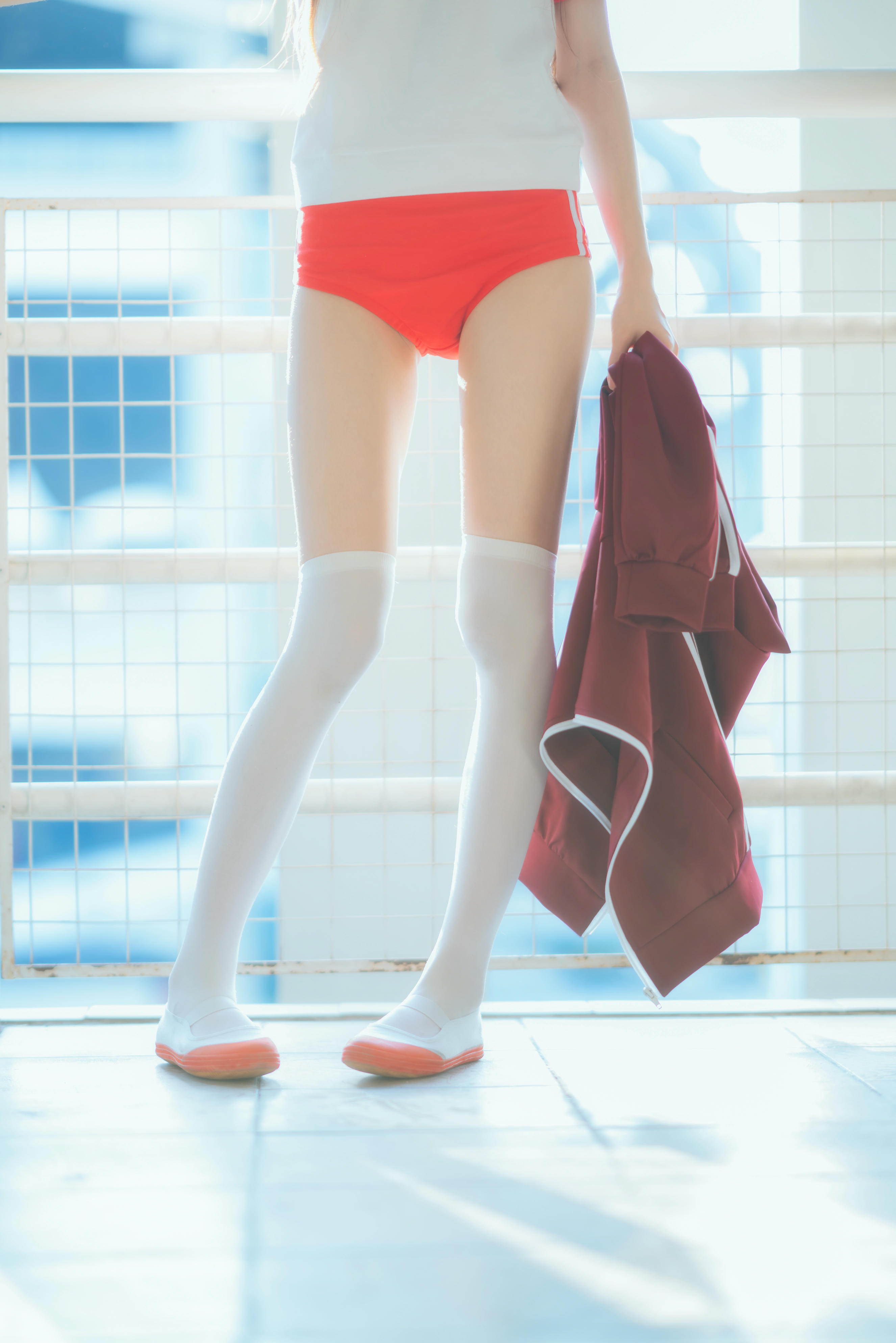 桜桃喵 NO.051 未熟2 红色体操服 [44P-538MB]_第2集