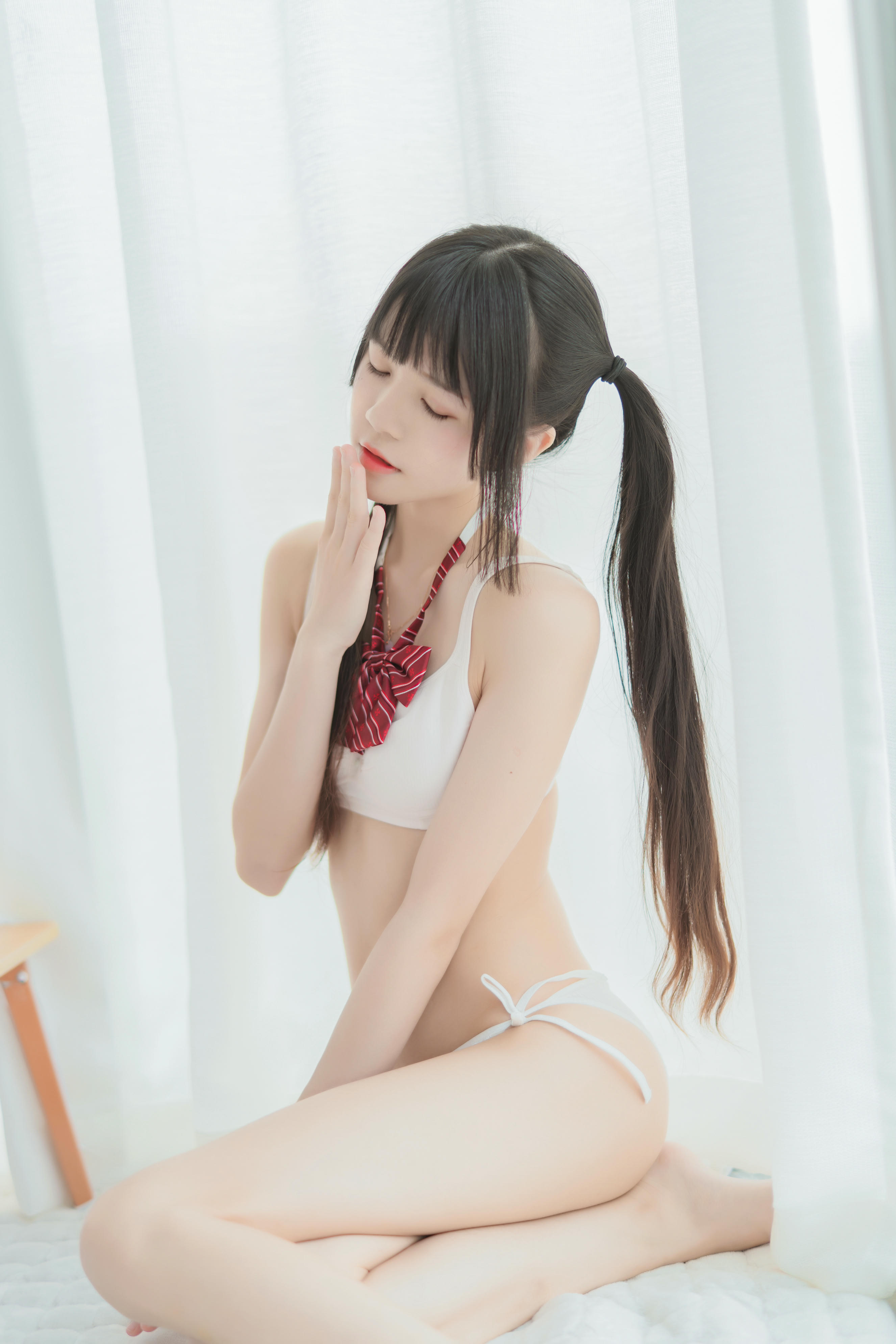 桜桃喵 NO.052 未熟2 心形胖次 [111P-1.3GB]_第6集