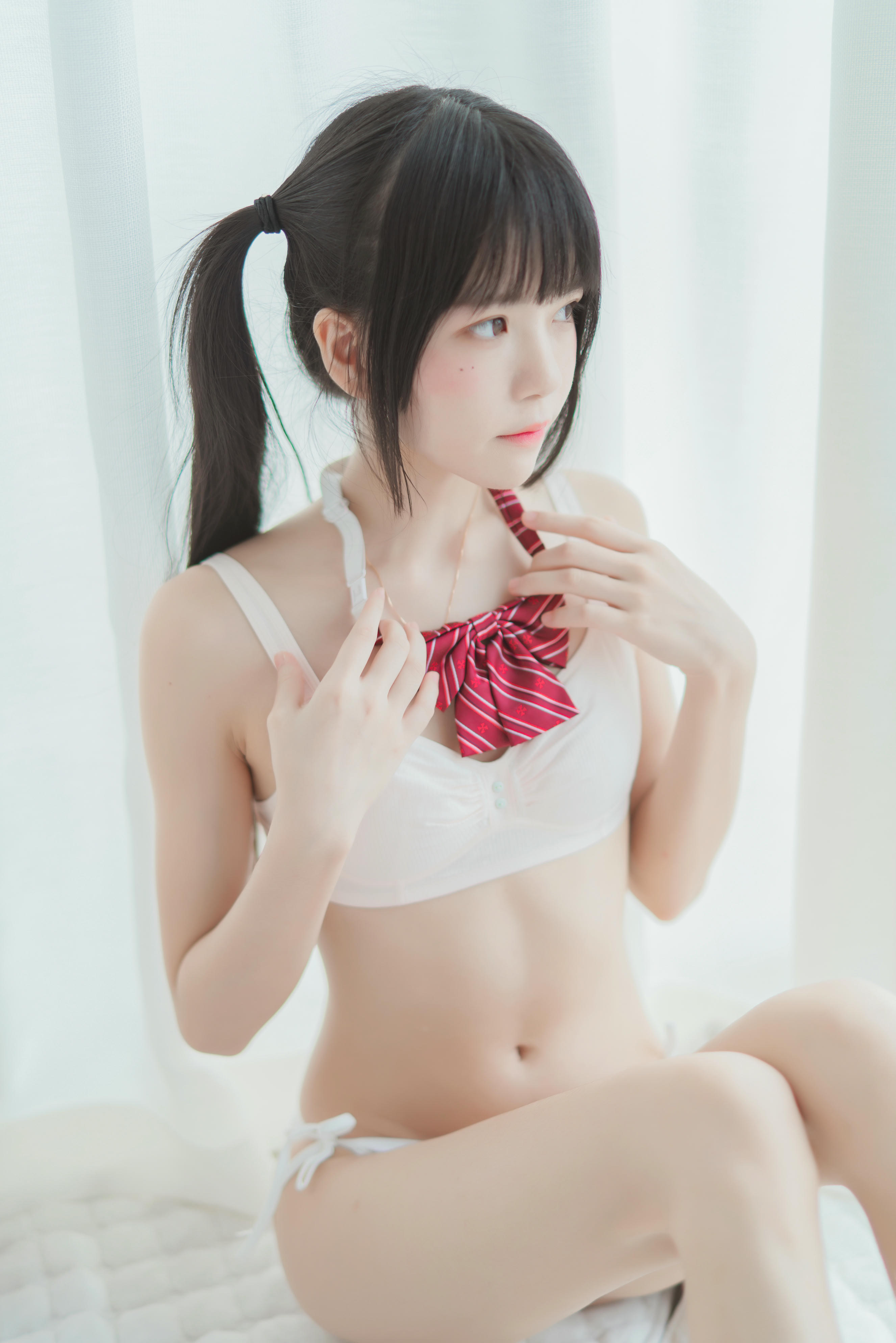 桜桃喵 NO.052 未熟2 心形胖次 [111P-1.3GB]_第5集