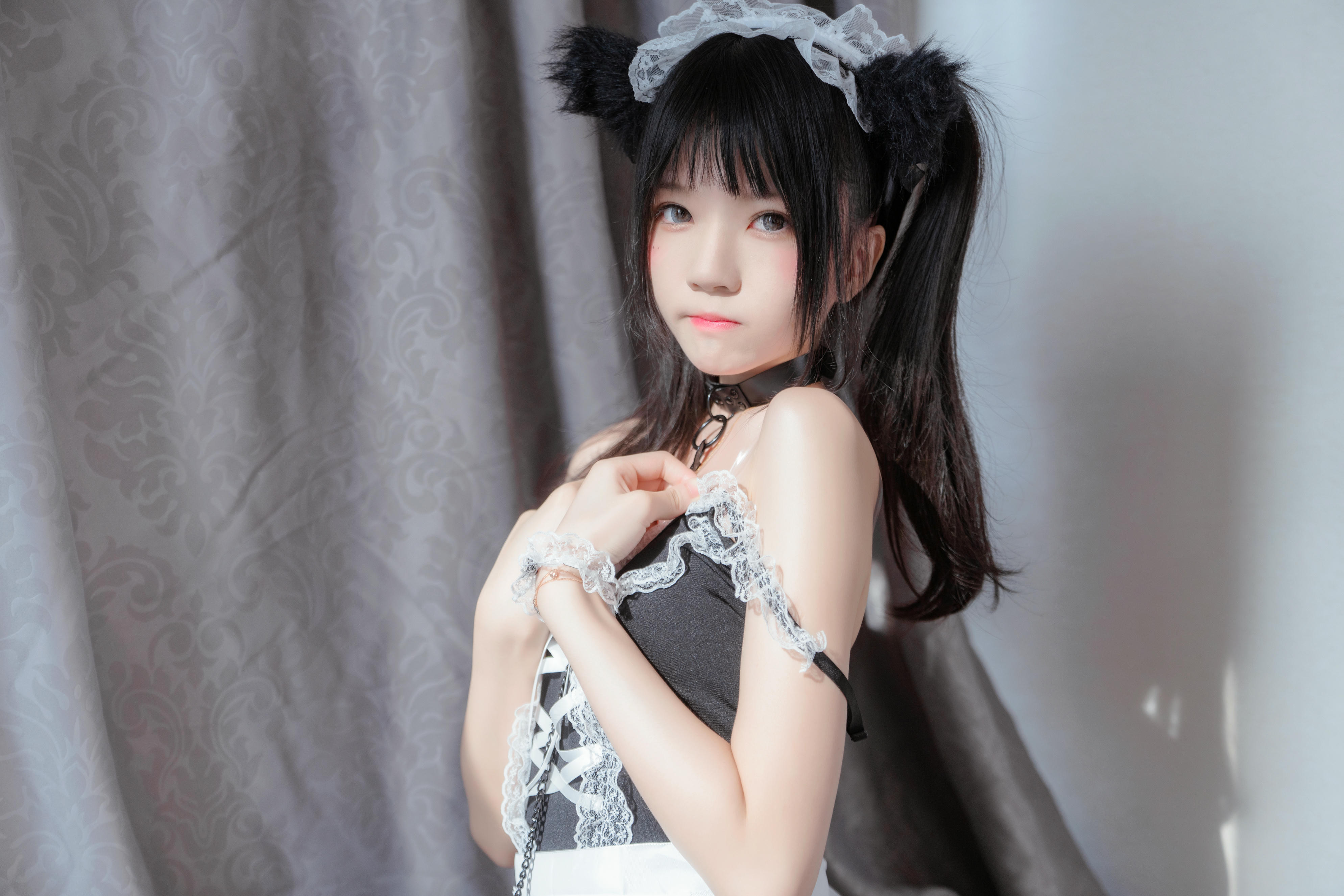 桜桃喵 NO.054 黑猫 [79P-1.59GB]-黑猫1_第1集