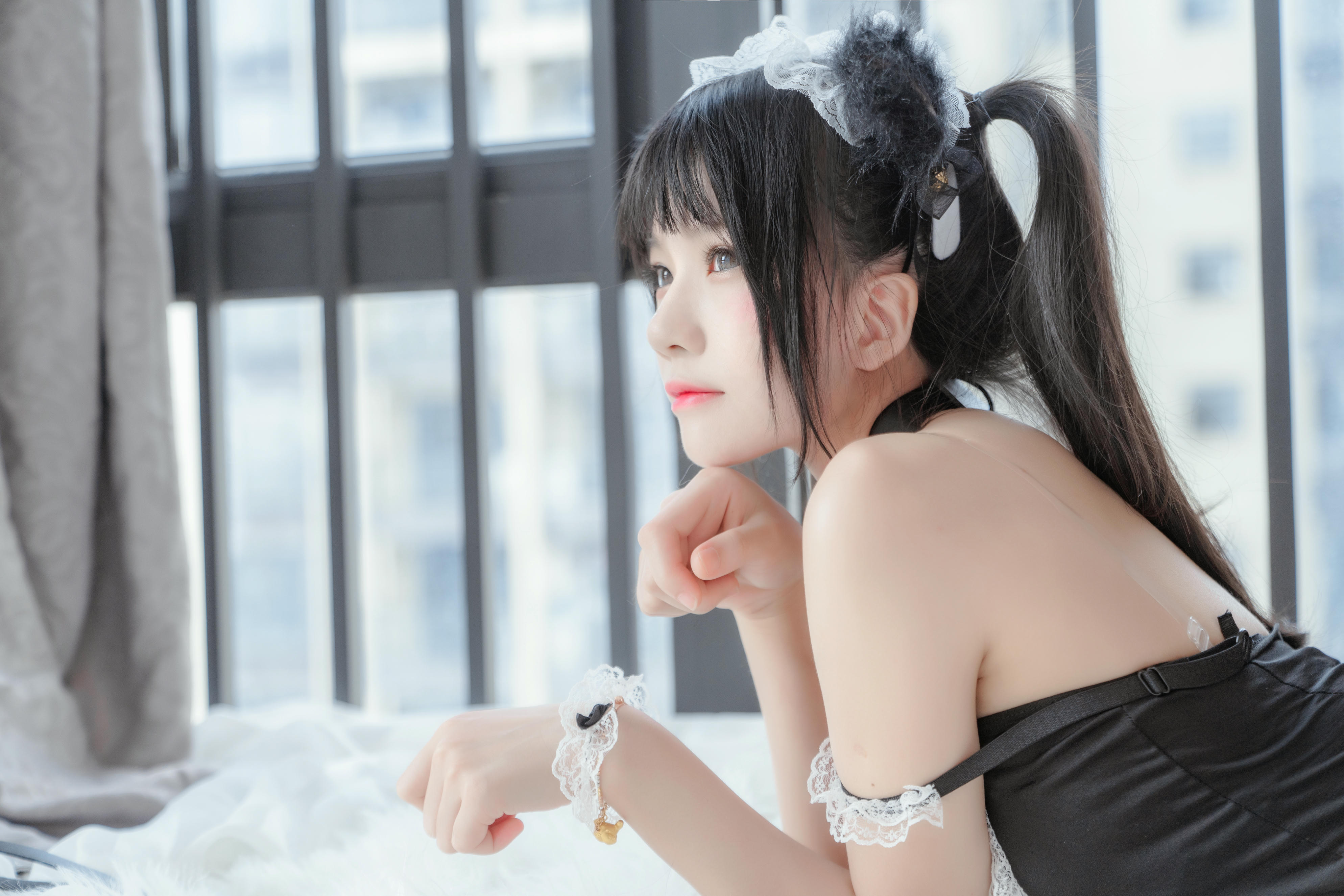 桜桃喵 NO.054 黑猫 [79P-1.59GB]-黑猫1_第2集