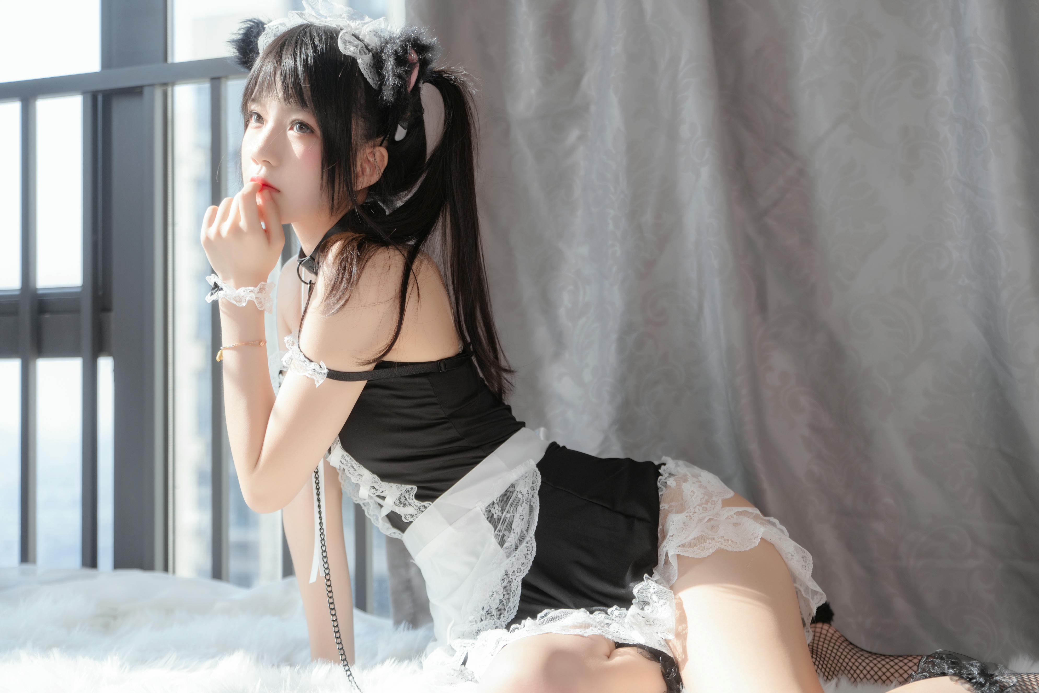 桜桃喵 NO.054 黑猫 [79P-1.59GB]-黑猫2_第1集