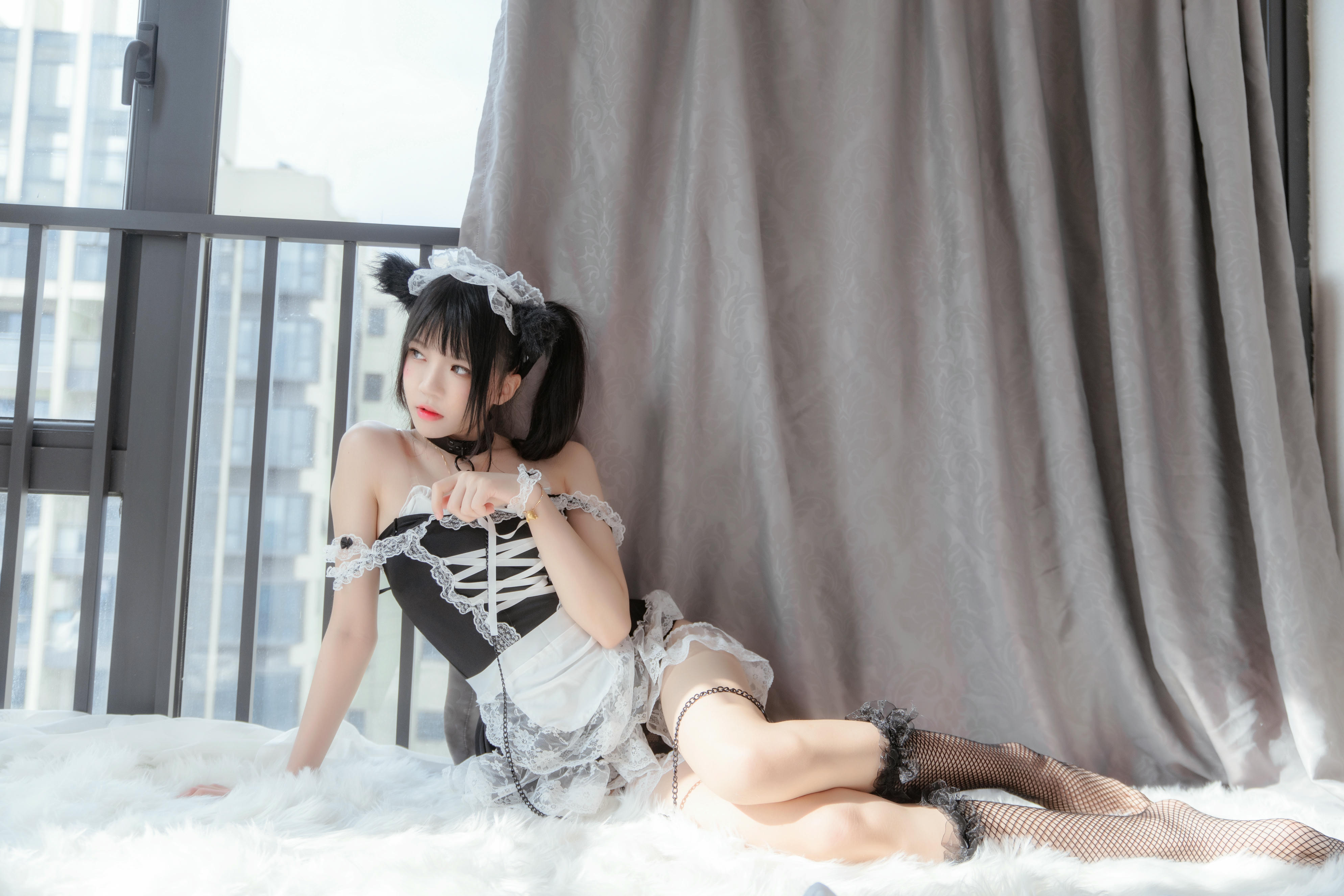 桜桃喵 NO.054 黑猫 [79P-1.59GB]-黑猫2_第1集