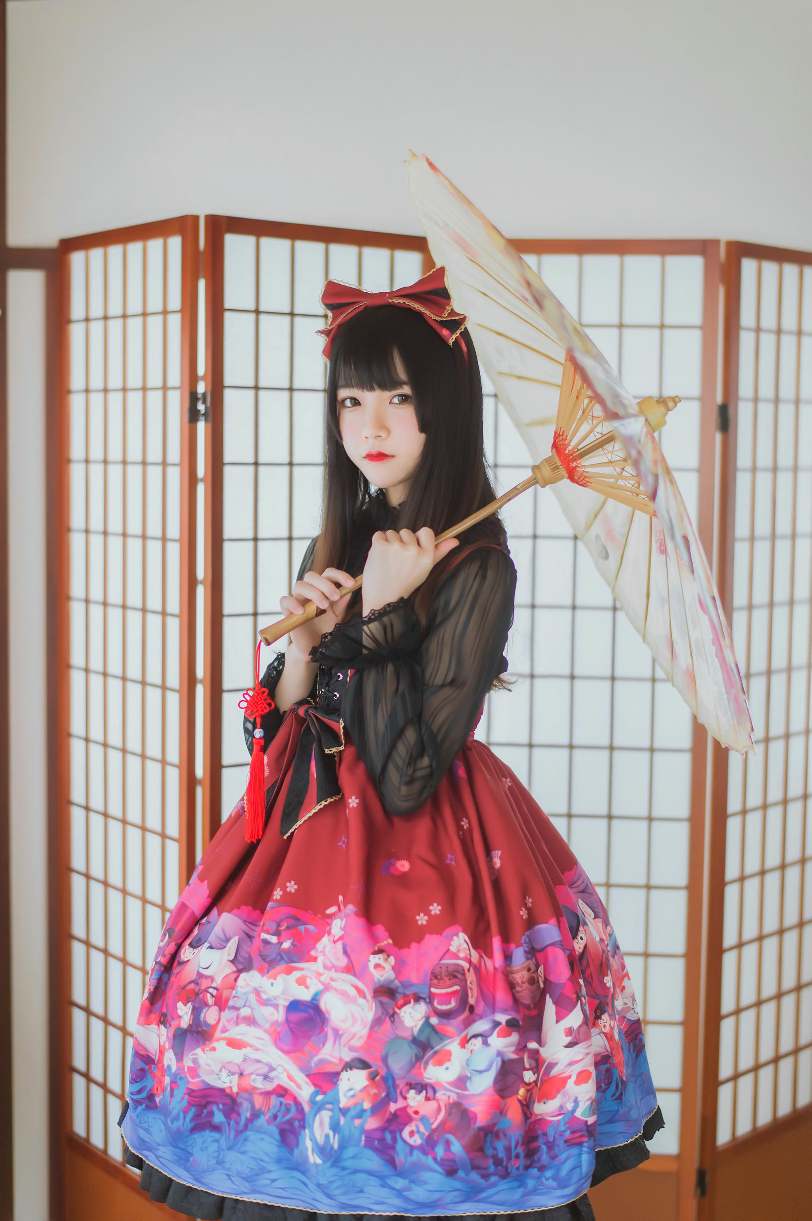 桜桃喵 NO.005 和风lolita [22P-162MB]_第1集