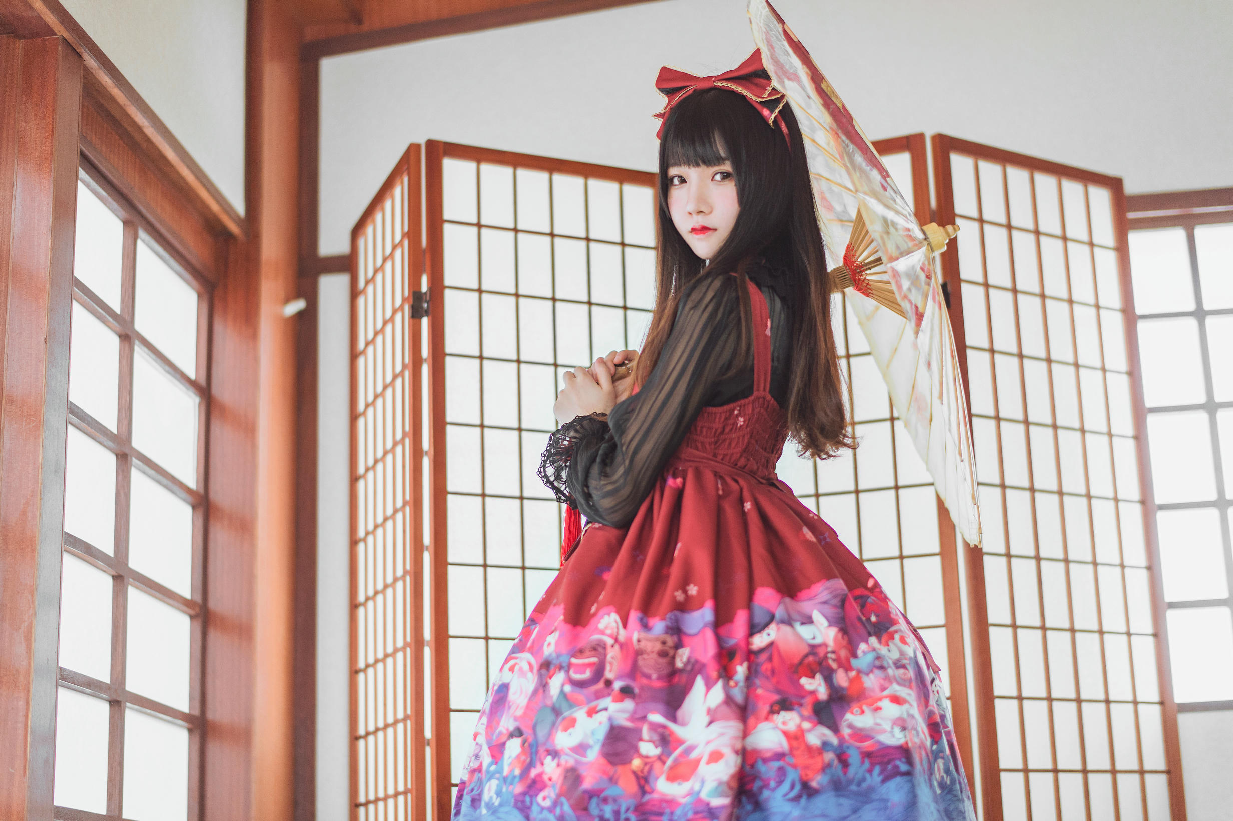 桜桃喵 NO.005 和风lolita [22P-162MB]_第1集