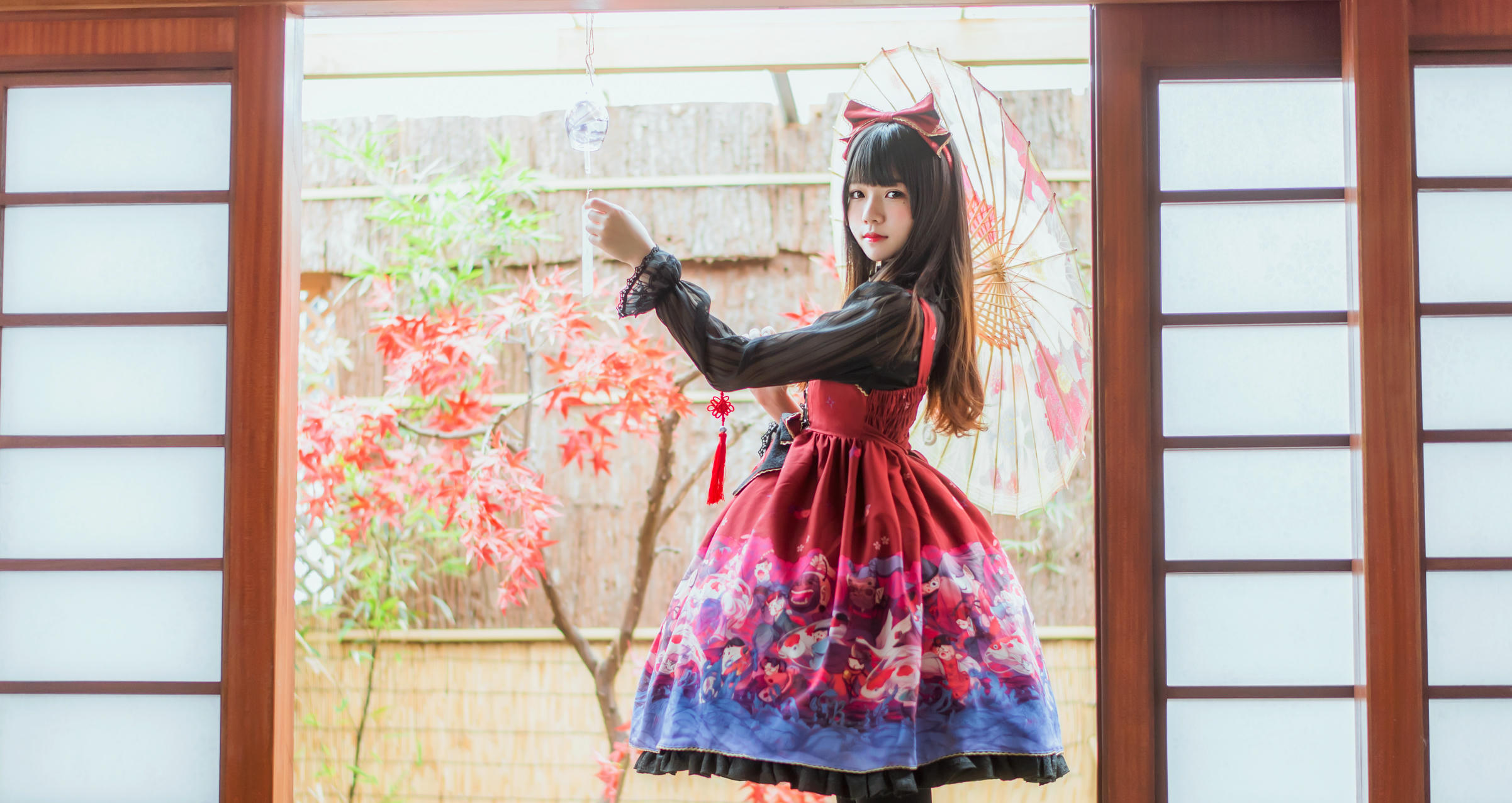 桜桃喵 NO.005 和风lolita [22P-162MB]_第1集