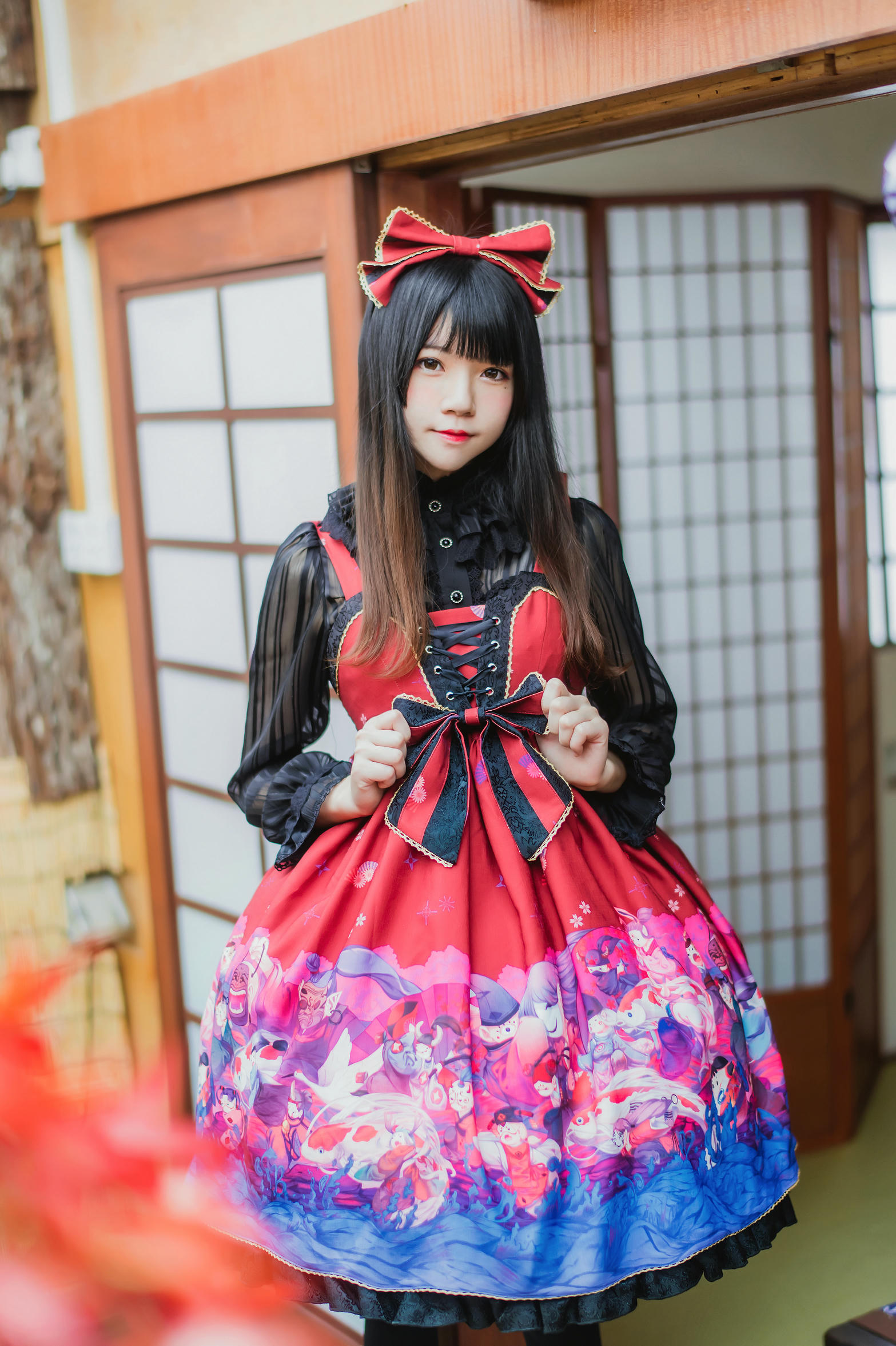 桜桃喵 NO.005 和风lolita [22P-162MB]_第1集