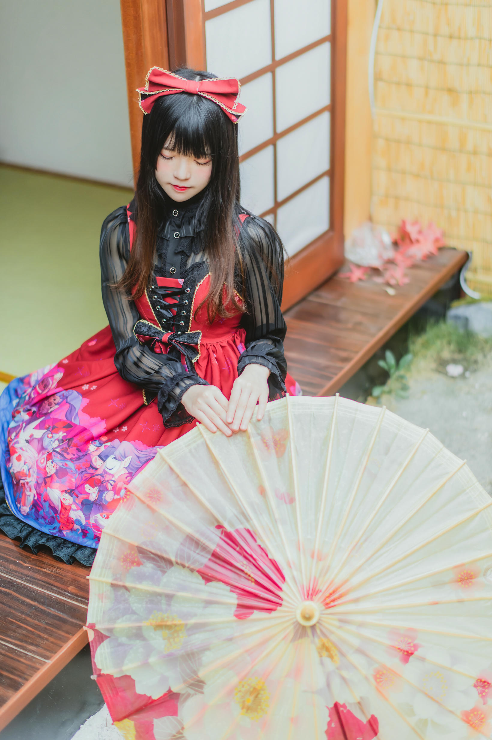 桜桃喵 NO.005 和风lolita [22P-162MB]_第1集