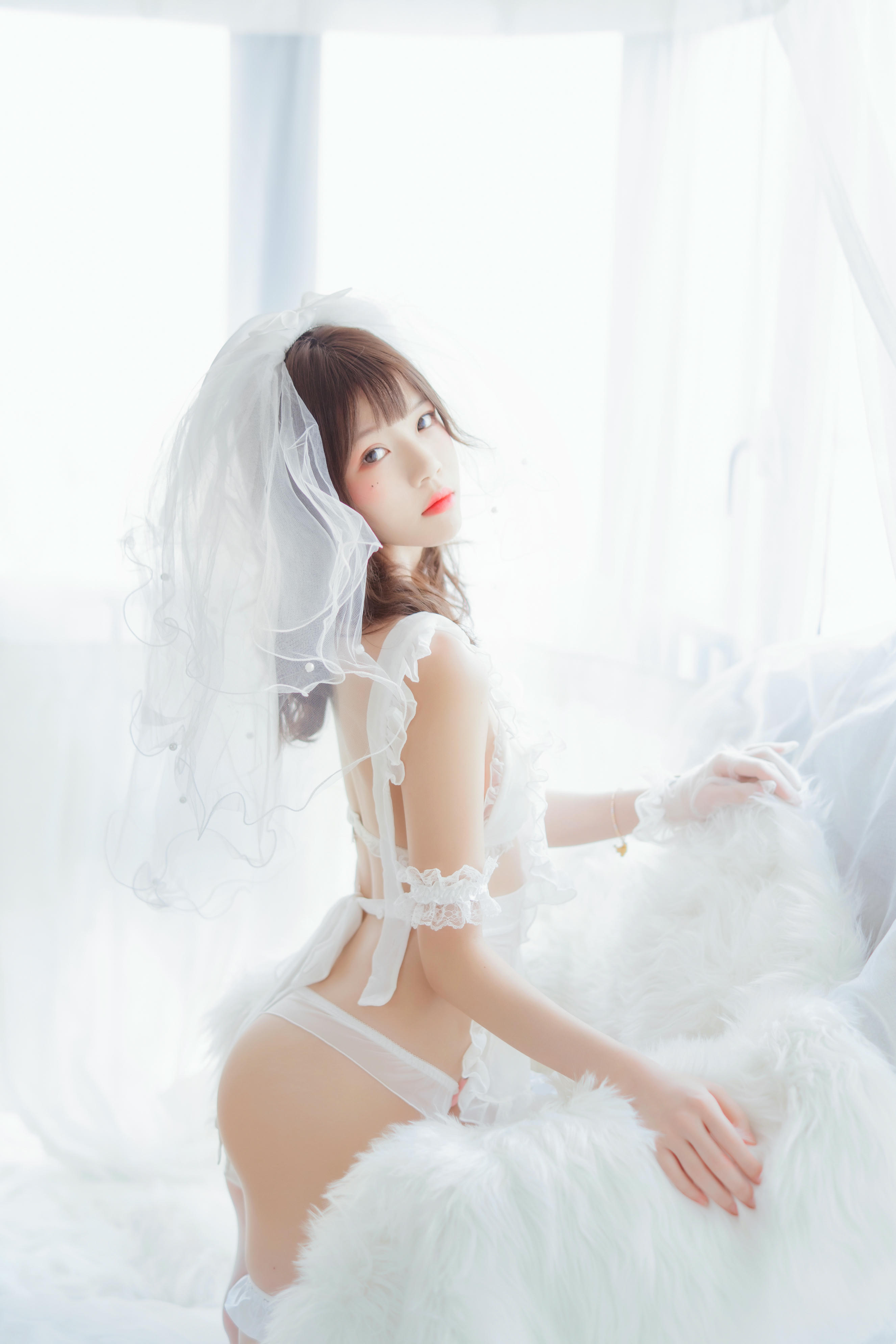 桜桃喵 NO.058 轻纱 上 [33P-370MB]_第1集