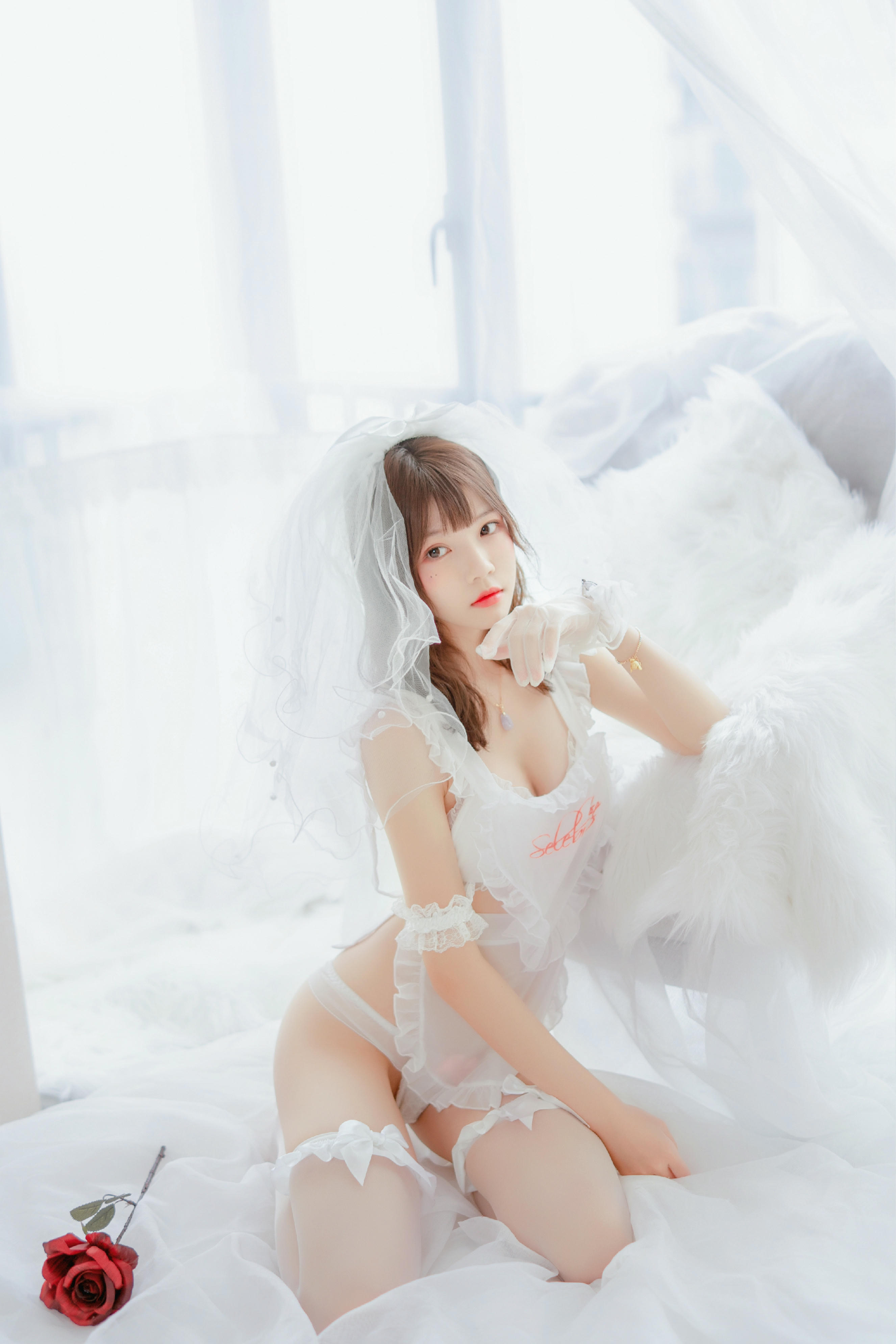 桜桃喵 NO.059 轻纱 下 [34P-380MB]_第1集